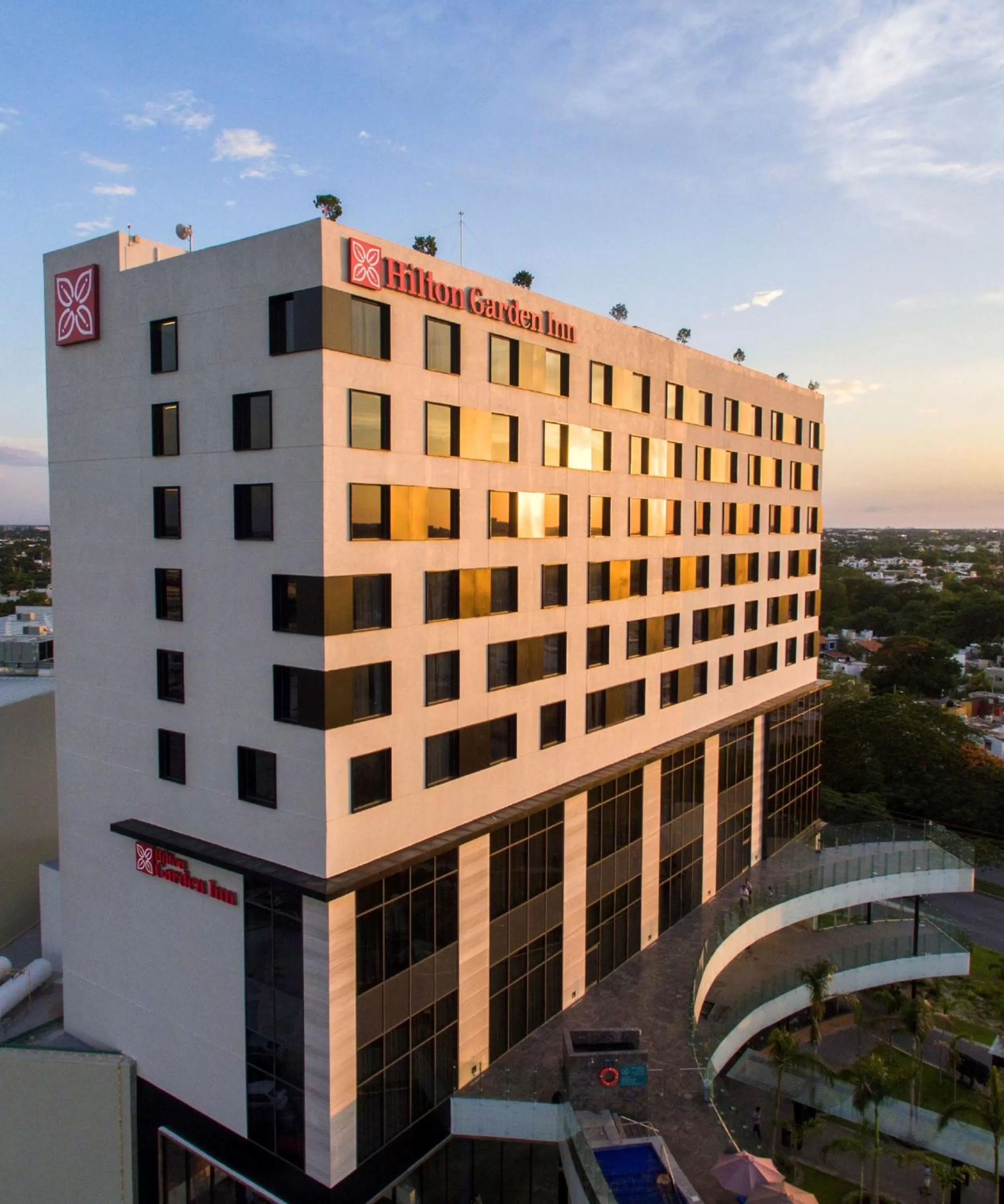 Property building in Hilton Garden Inn Merida