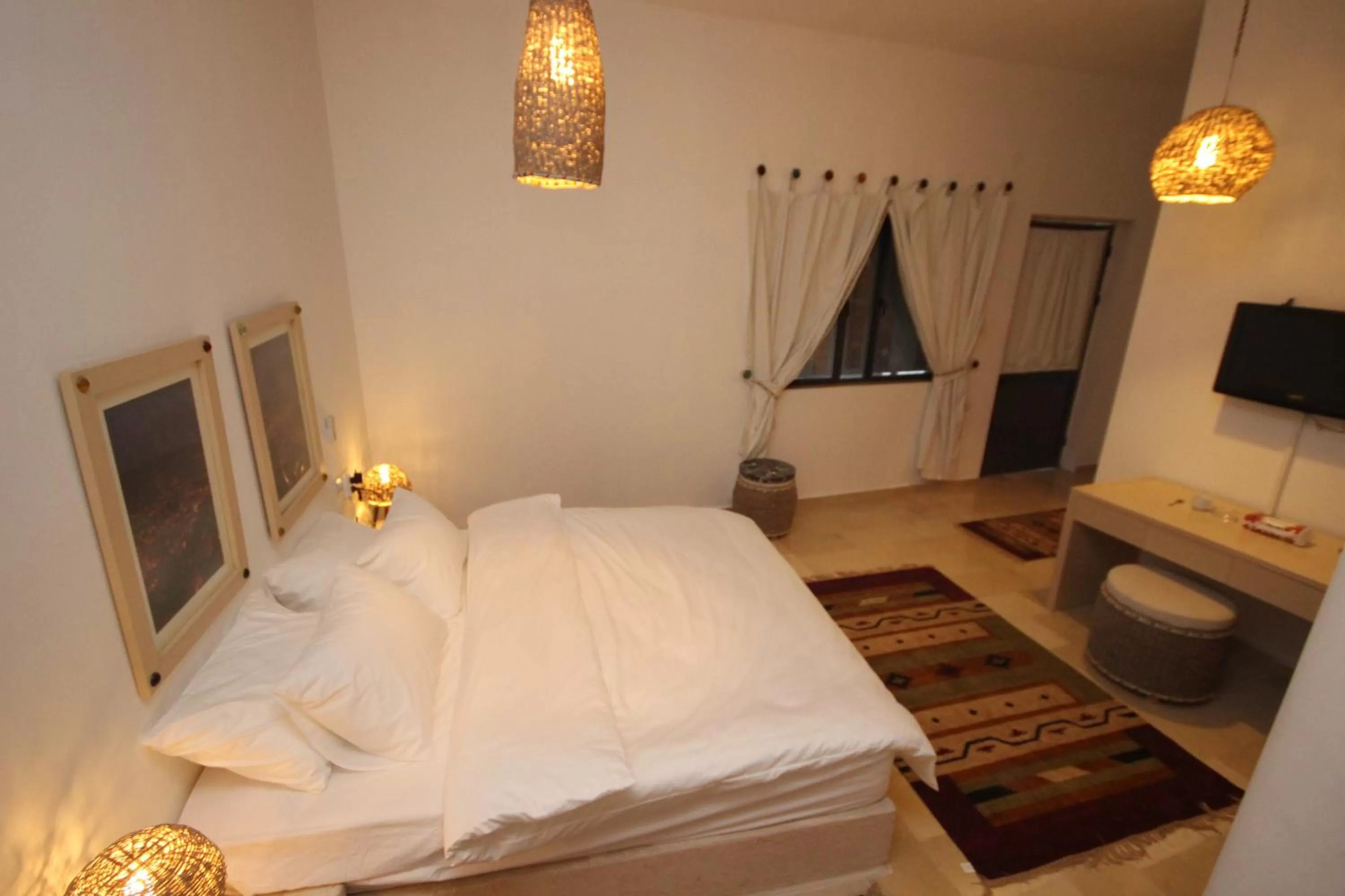 Bed in Khan Alwakala Hotel