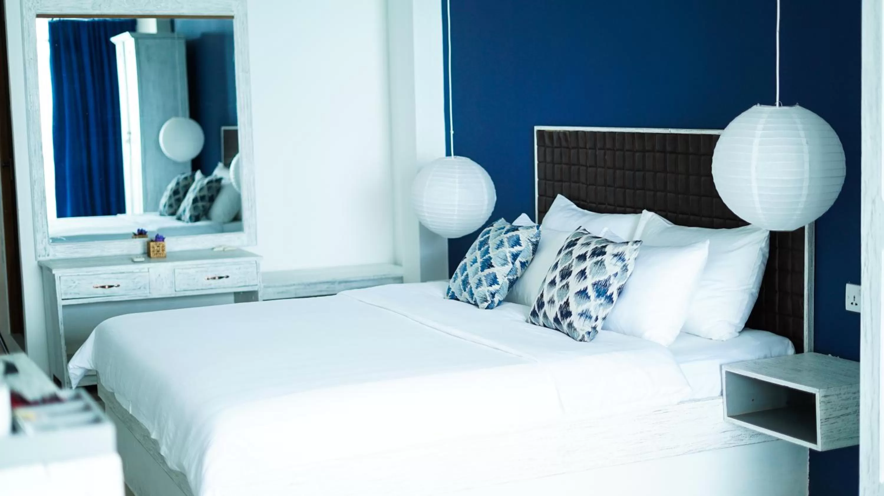 Bed in BeachMirissa Hotel