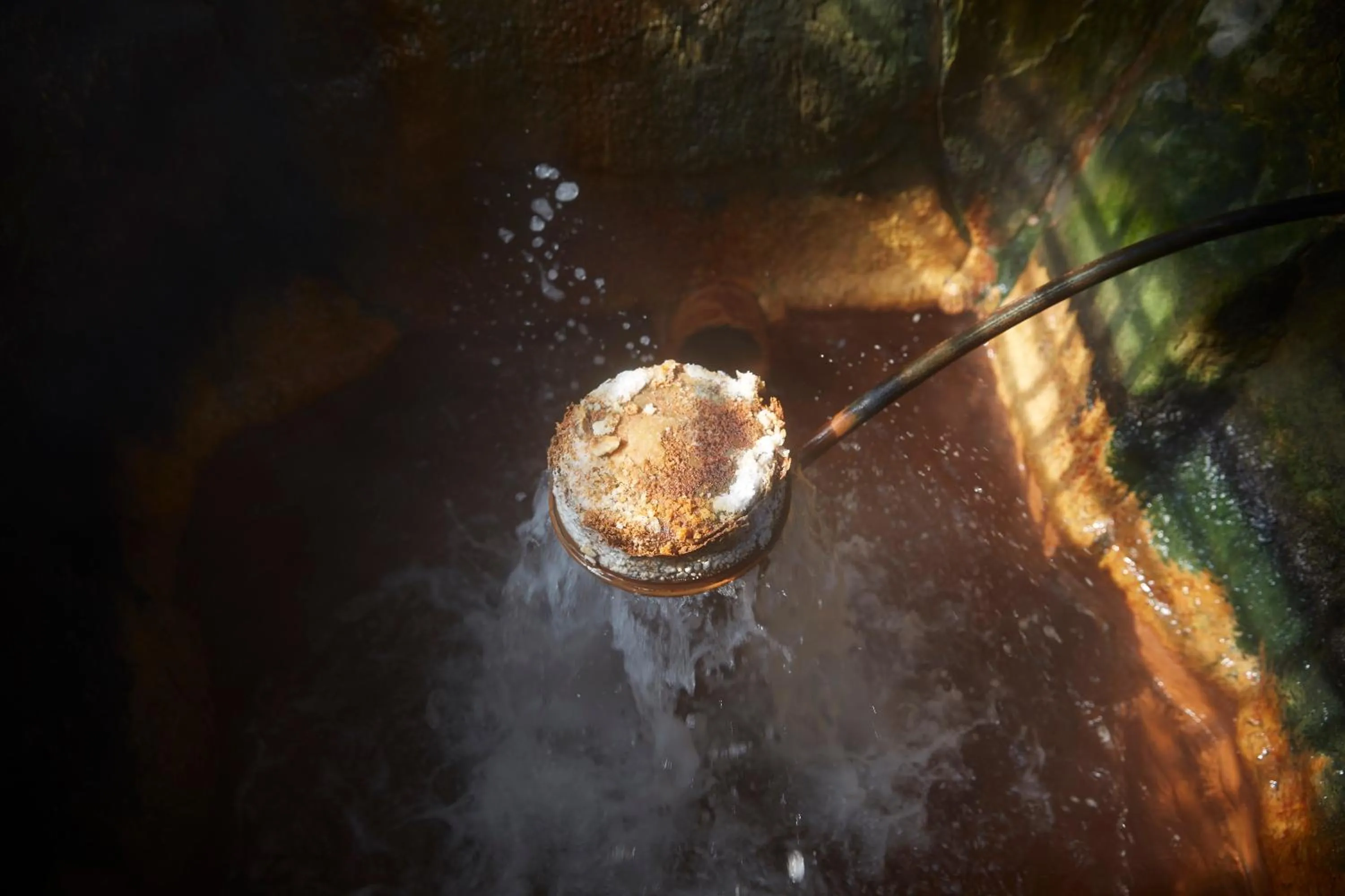 Hot Spring Bath in Wakamatsu Hot Spring Resort