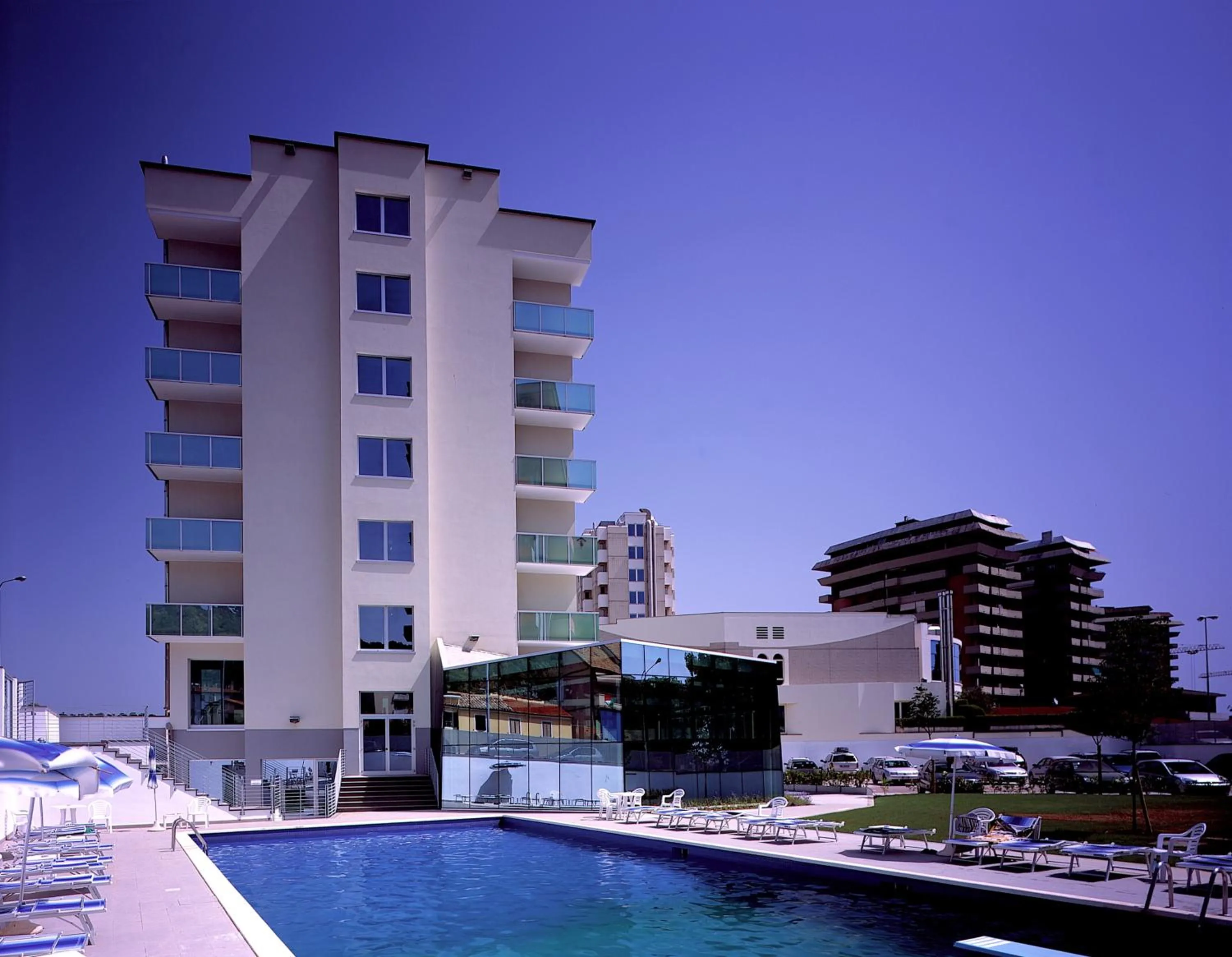 Swimming pool in Hotel Baia Flaminia