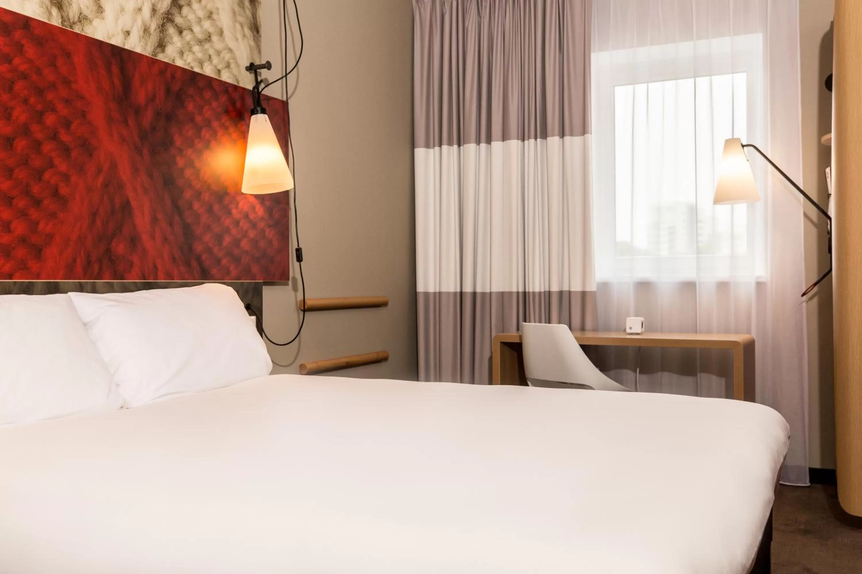 Bedroom, Bed in ibis Vilnius Centre