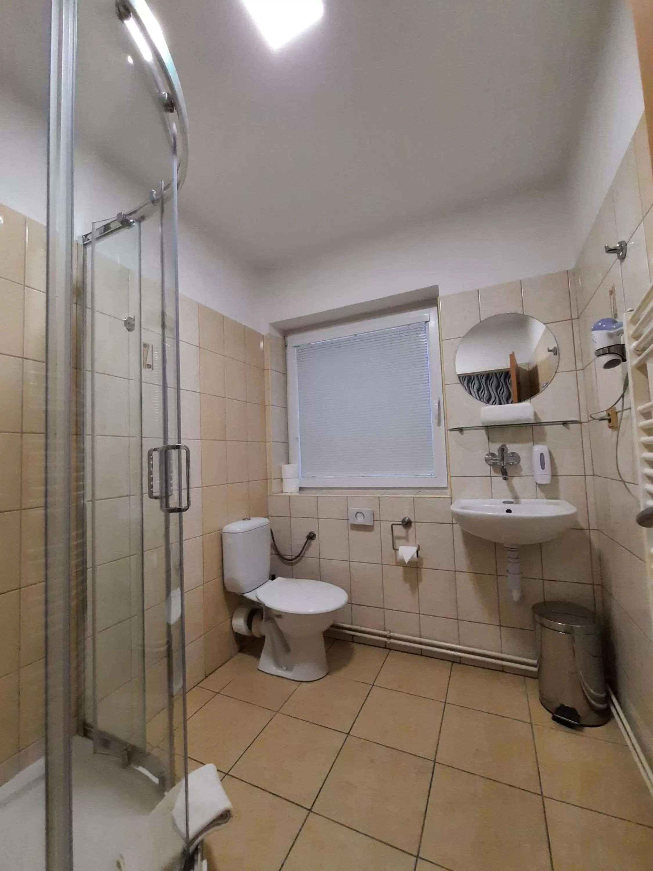 Shower in Hotel Boršičanka