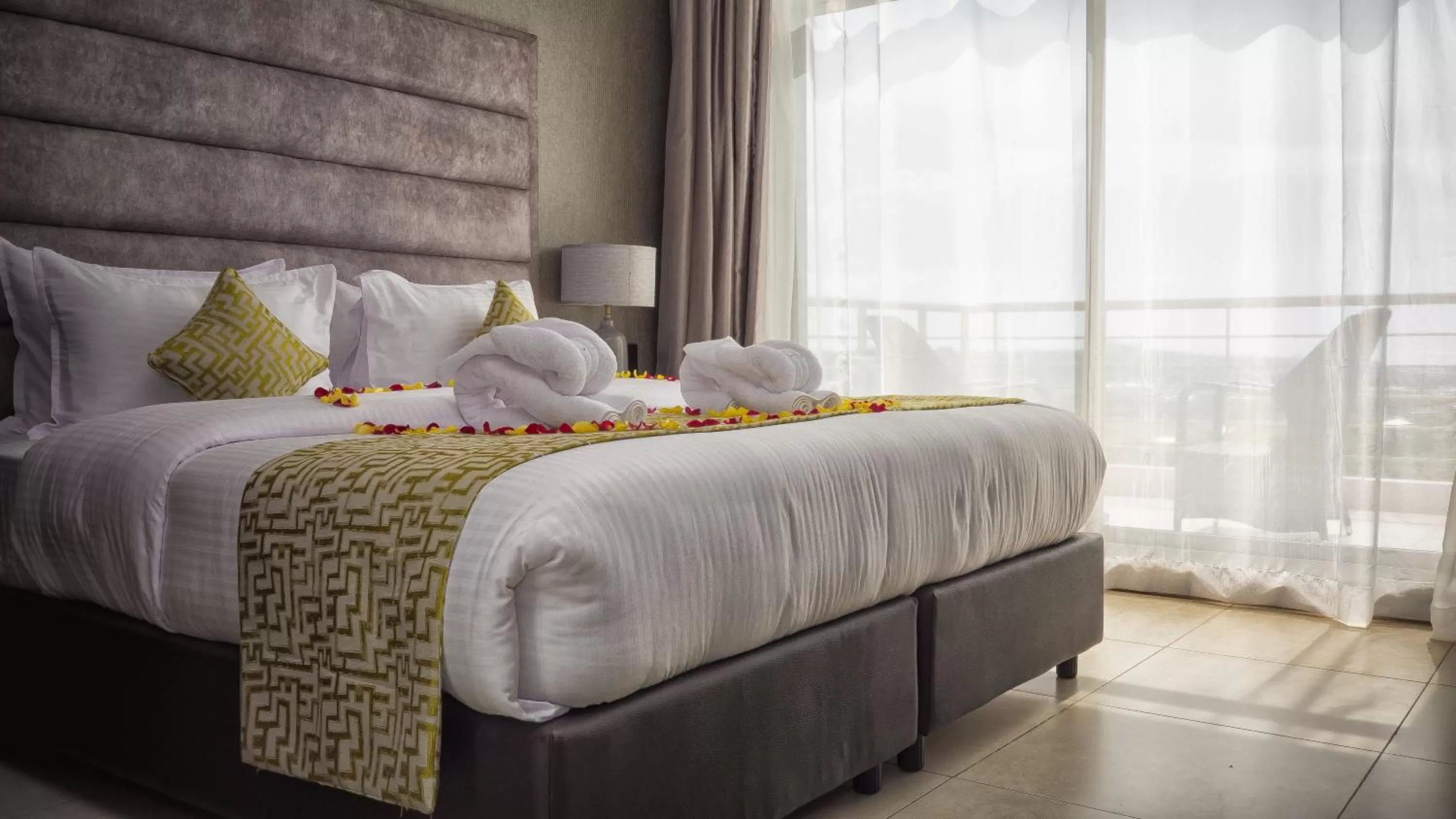 Bed in Best Western Kisumu Hotel