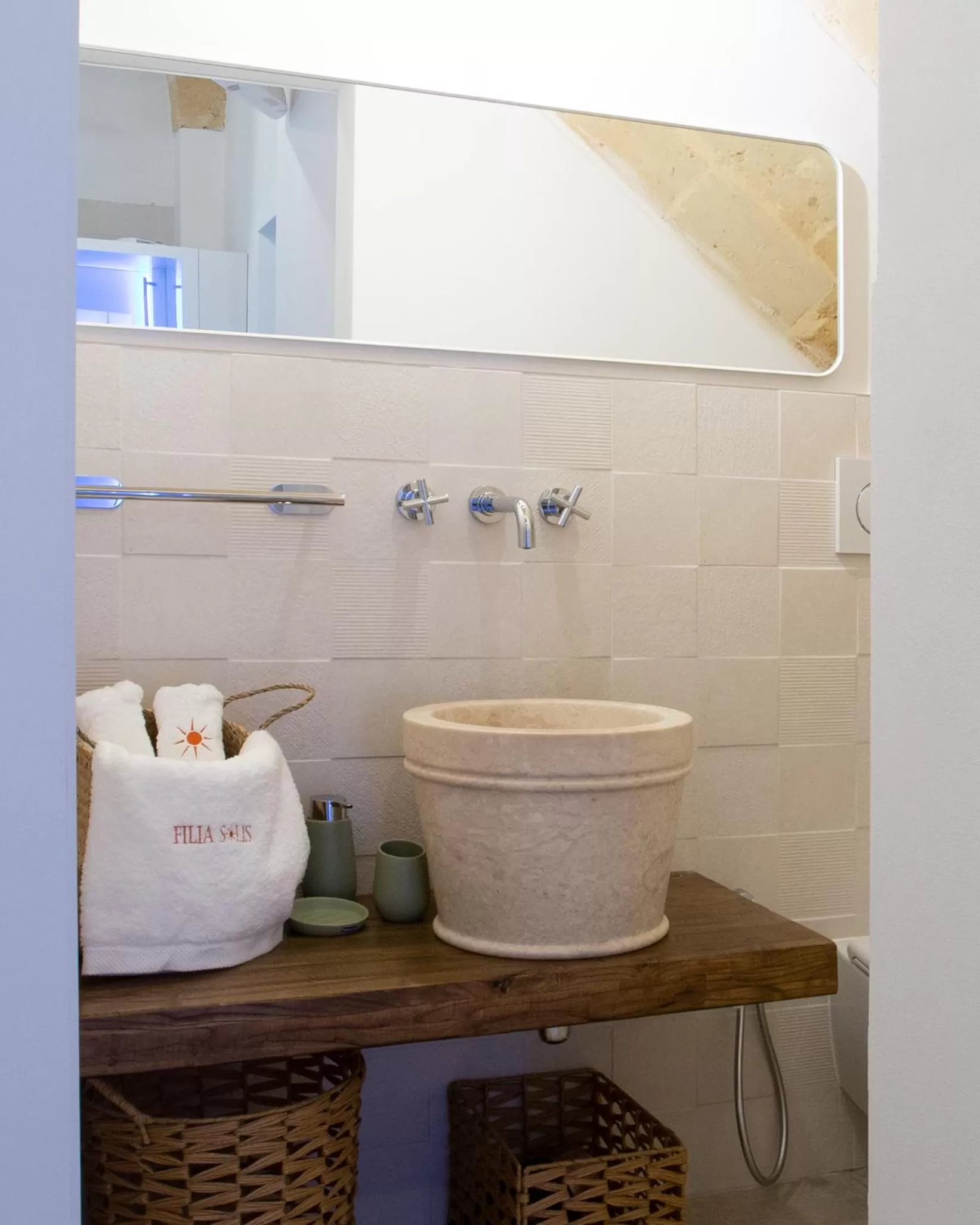 Bathroom in Filia Solis - Old Town SUITEs & SPA