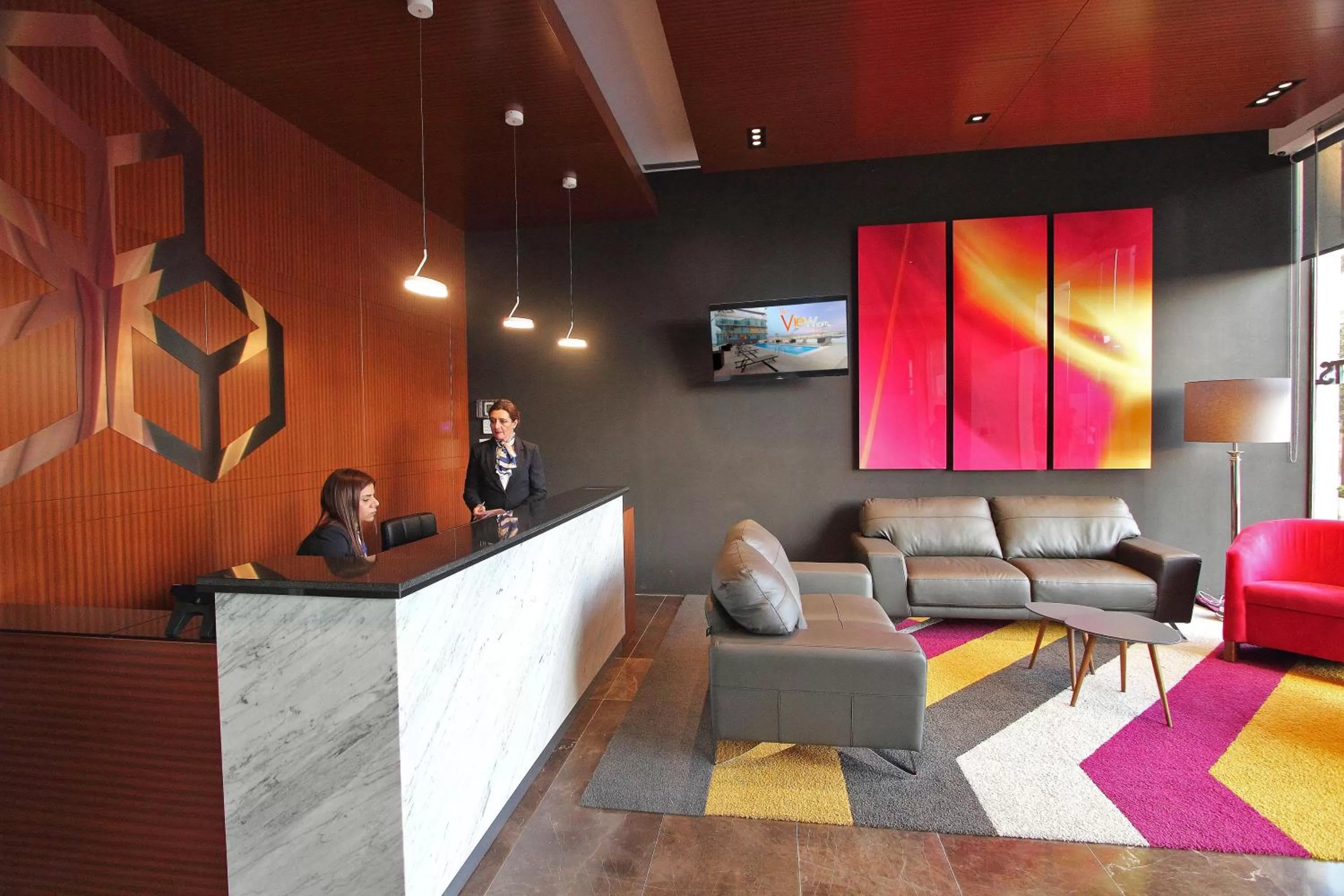 Lobby or reception in The View Hotel by Covalia