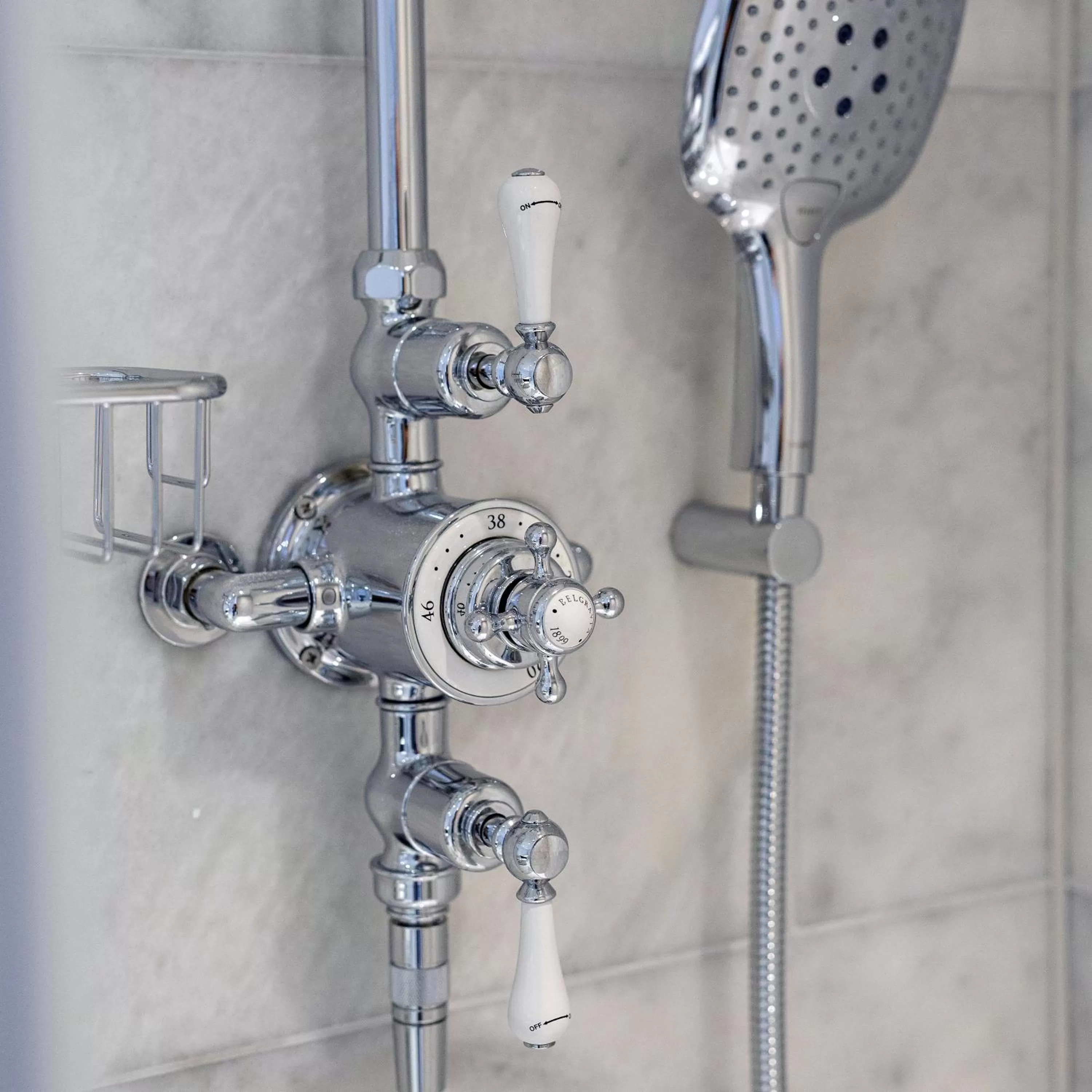Bathroom in The Assembly House in central Norwich