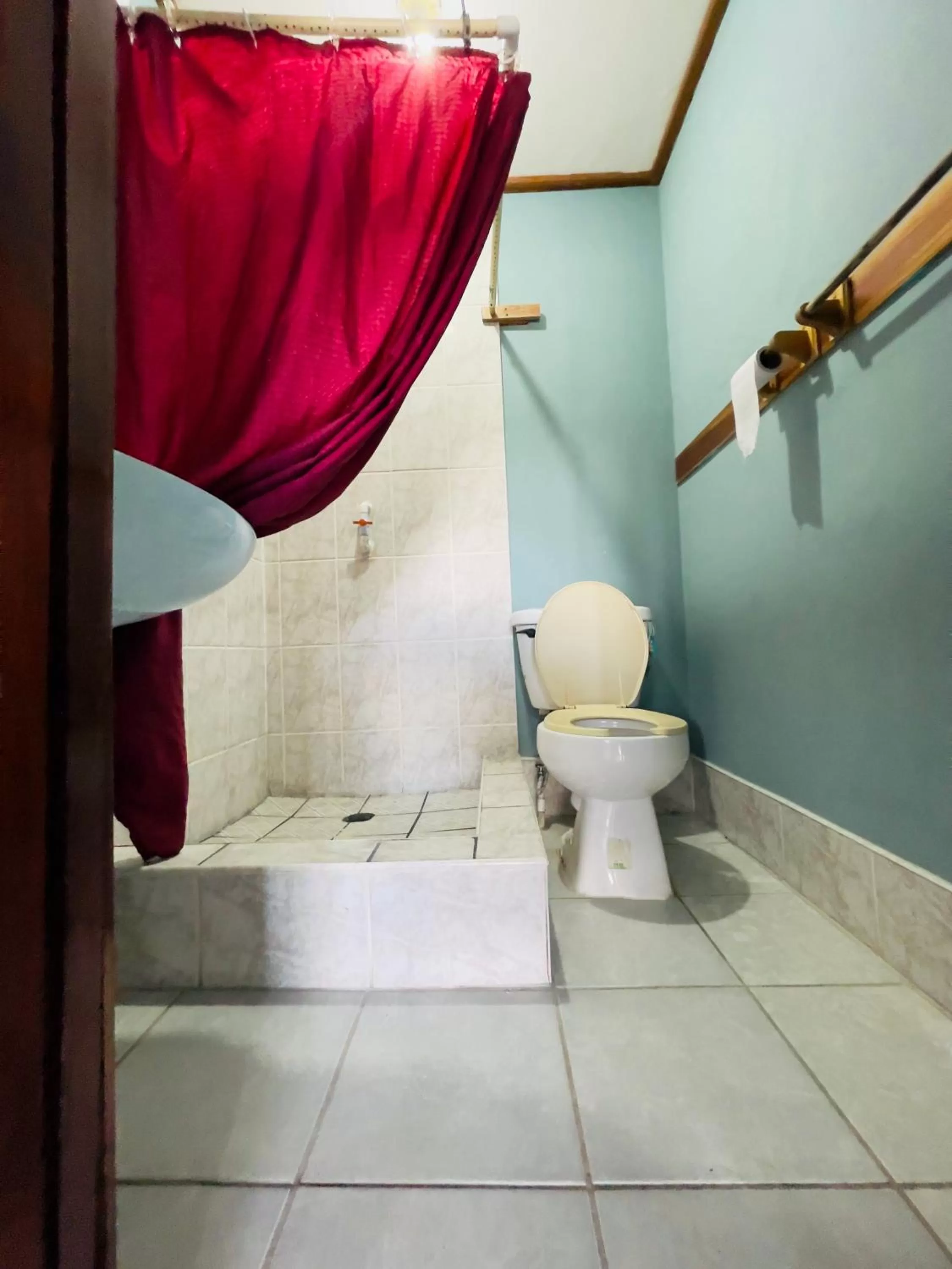 Shower in Lamanai Riverside Retreat