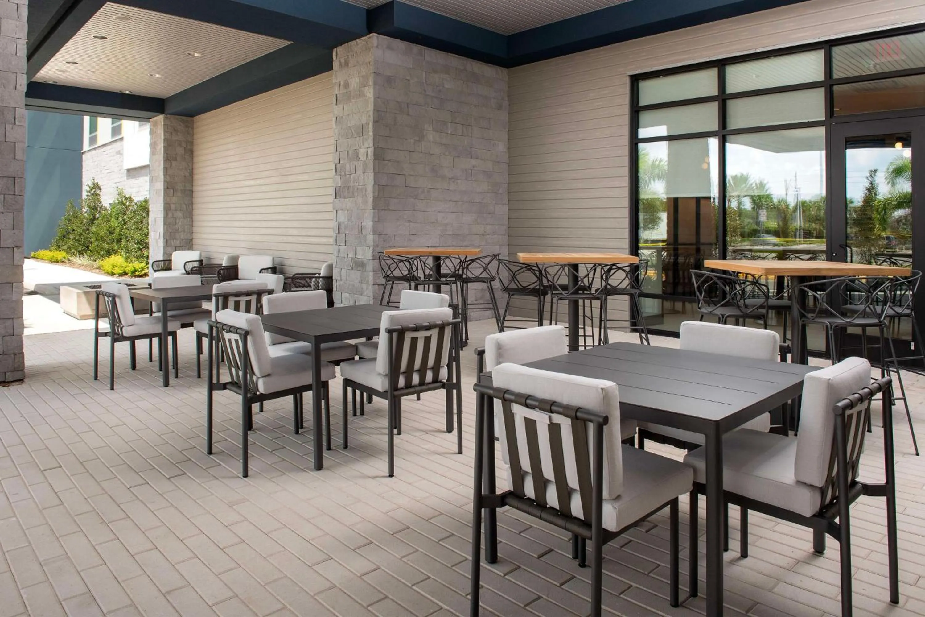 Patio in Home2 Suites Orlando Southeast Nona