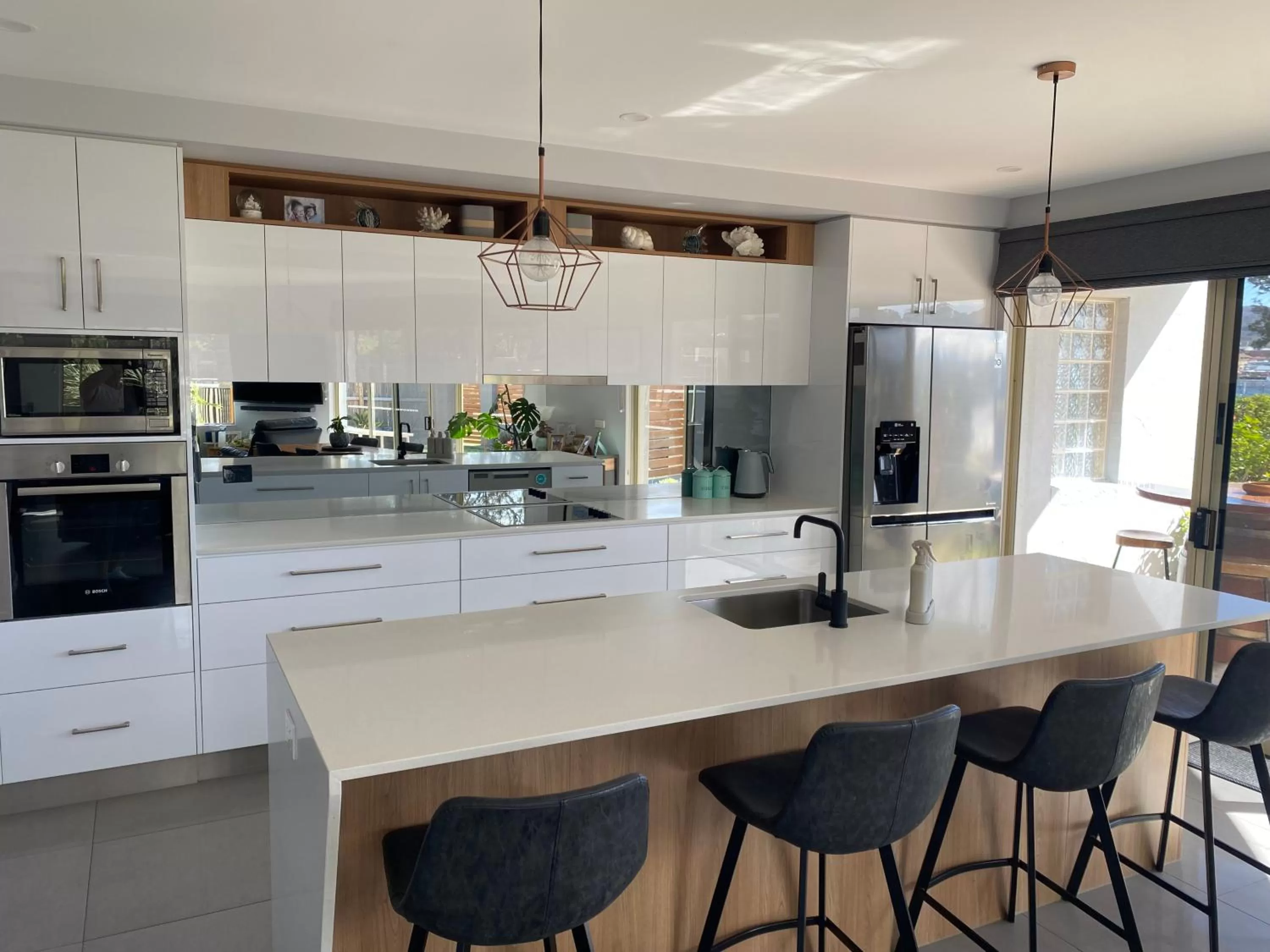 Kitchen or kitchenette in Merimbula Lake Apartments
