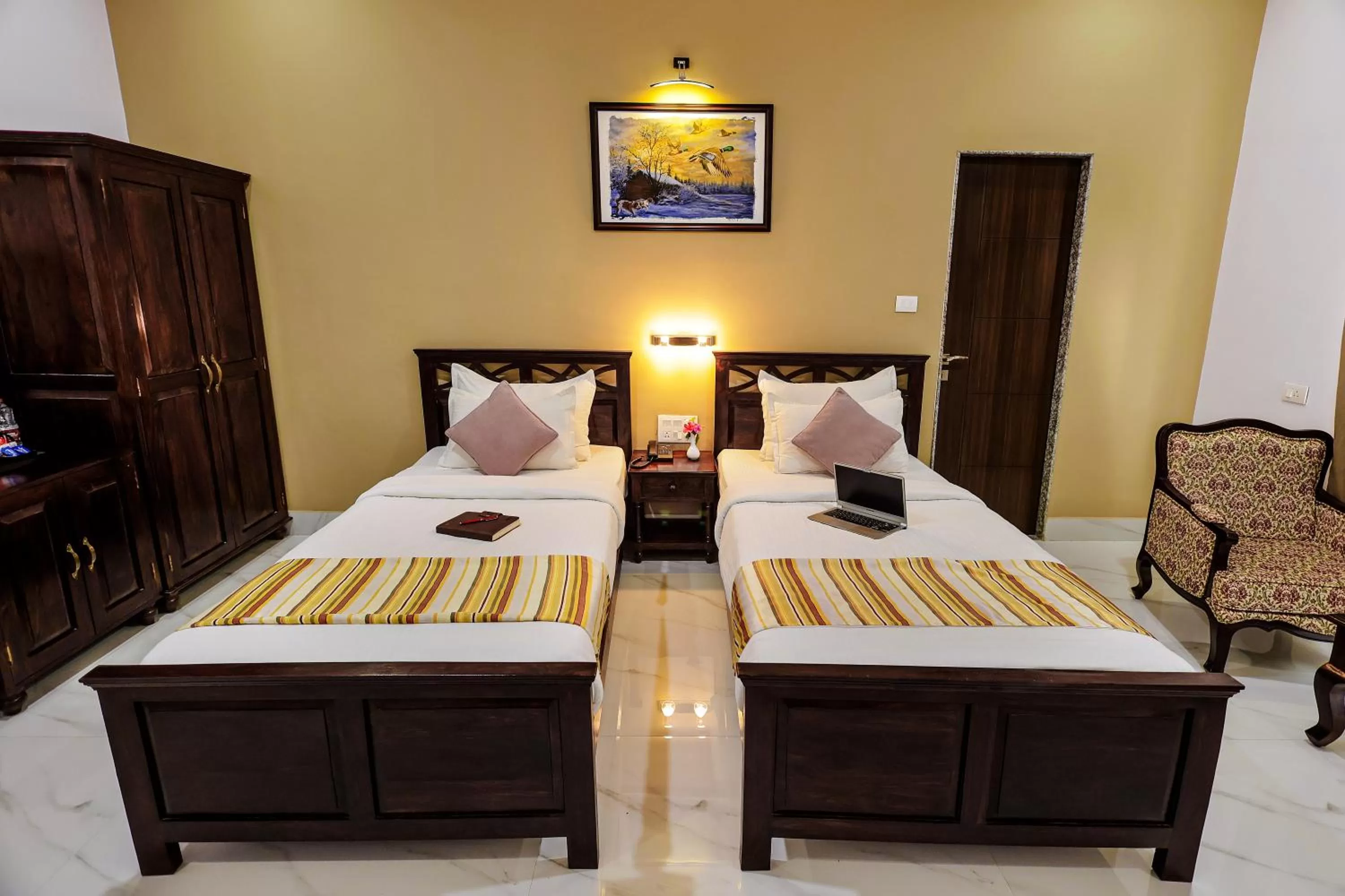 Bedroom in Revaas Lake View Boutique Stay