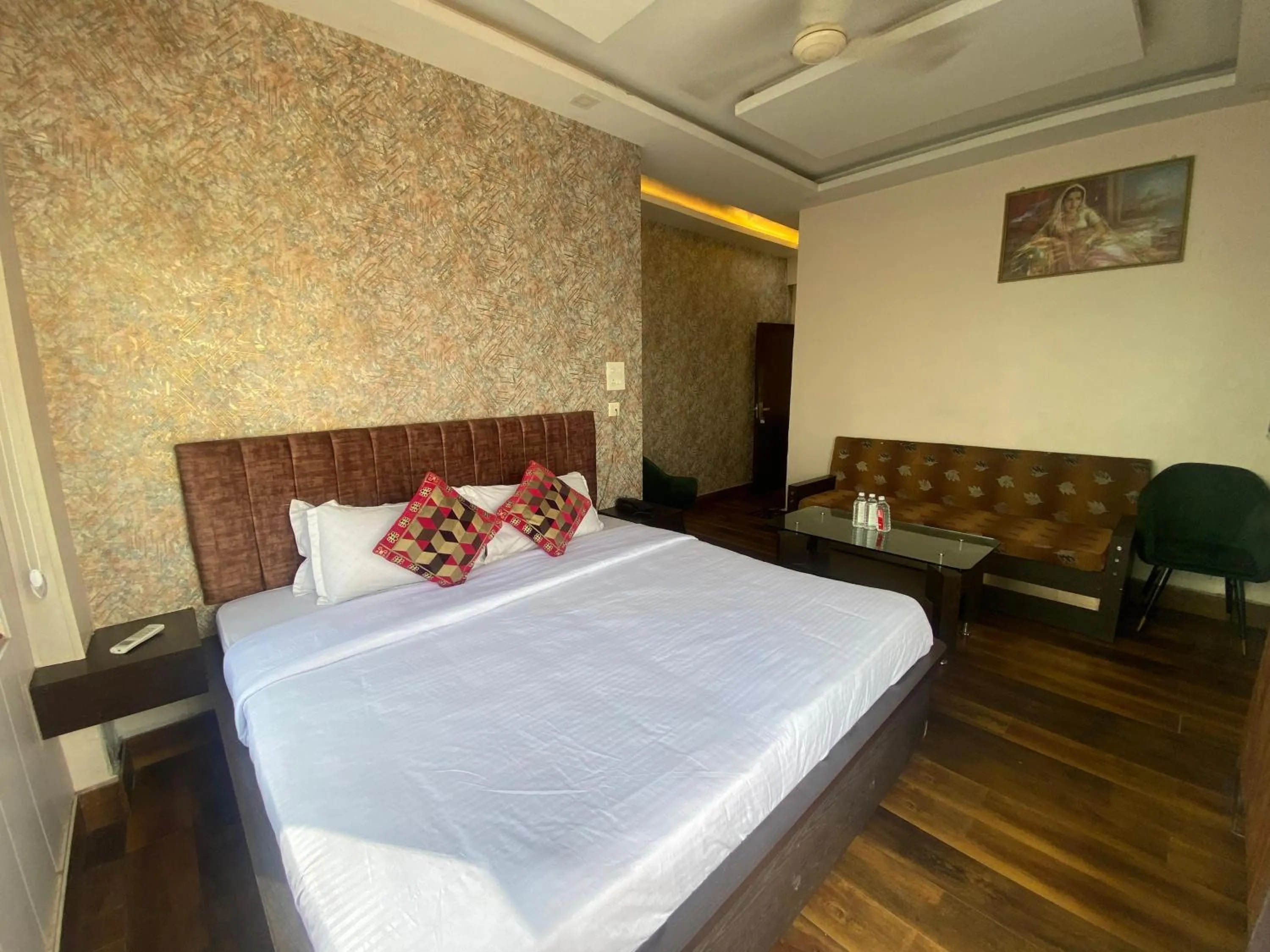 Bedroom in Hotel Sita (place on the heritage ghats of benaras)