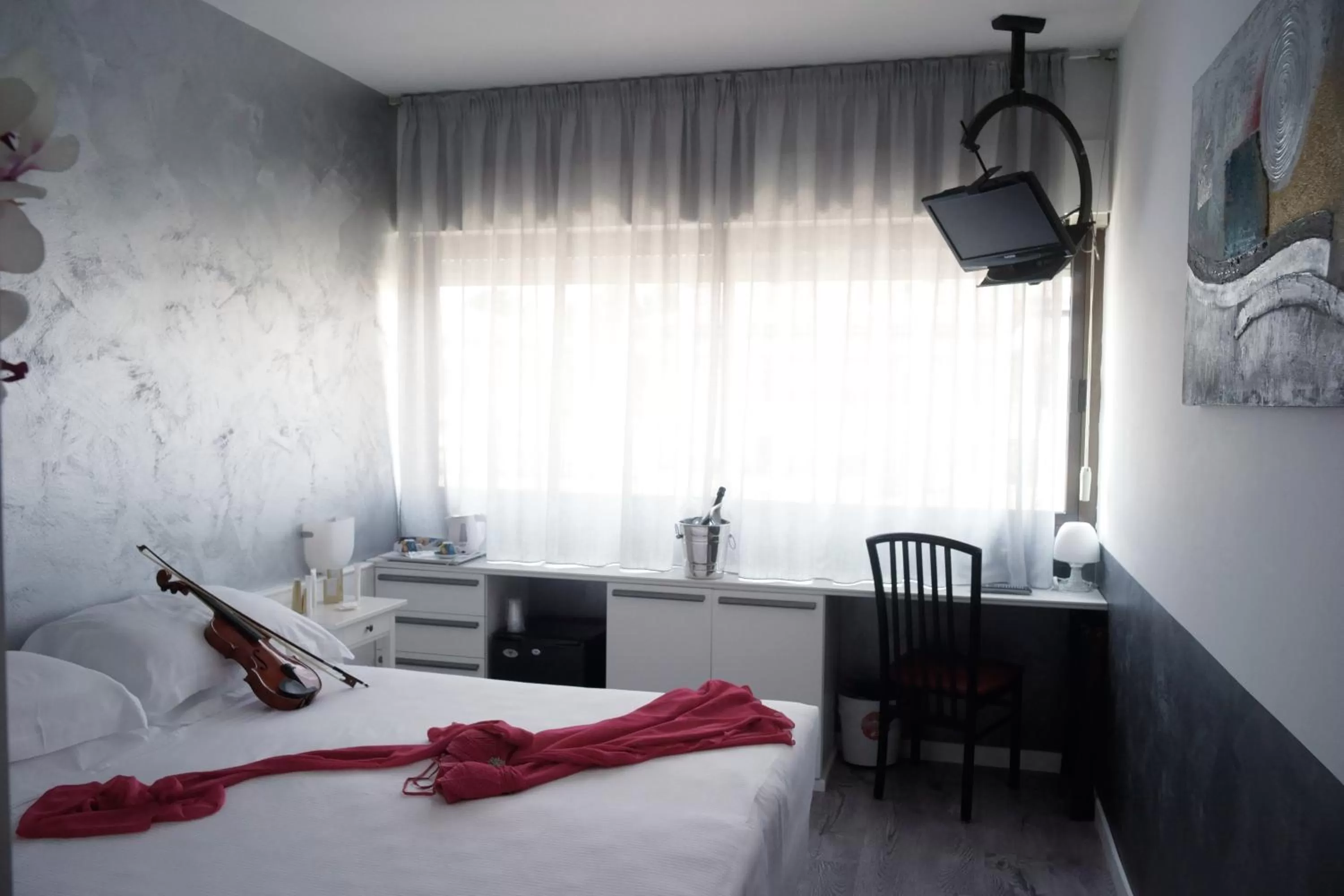 Bed in Hotel Valpolicella International