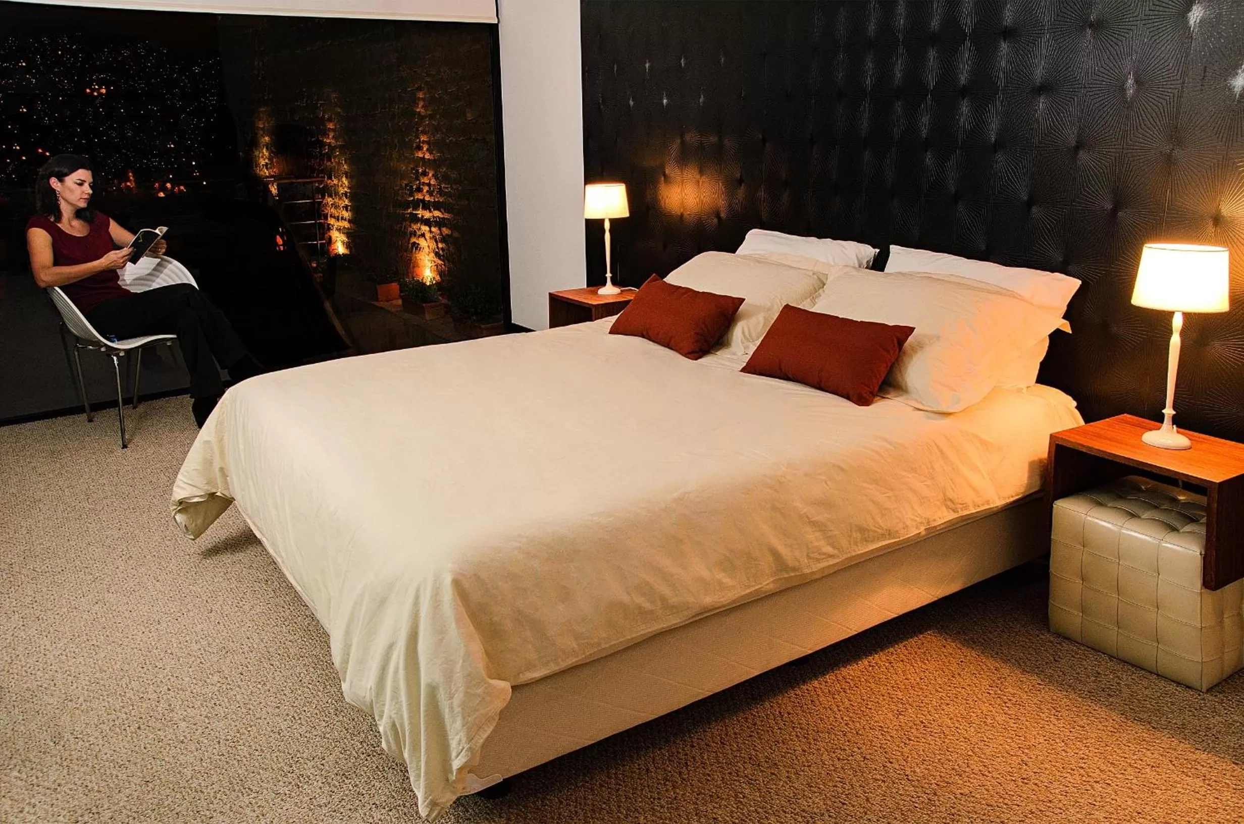 Bed in Hotel Casa Gardenia