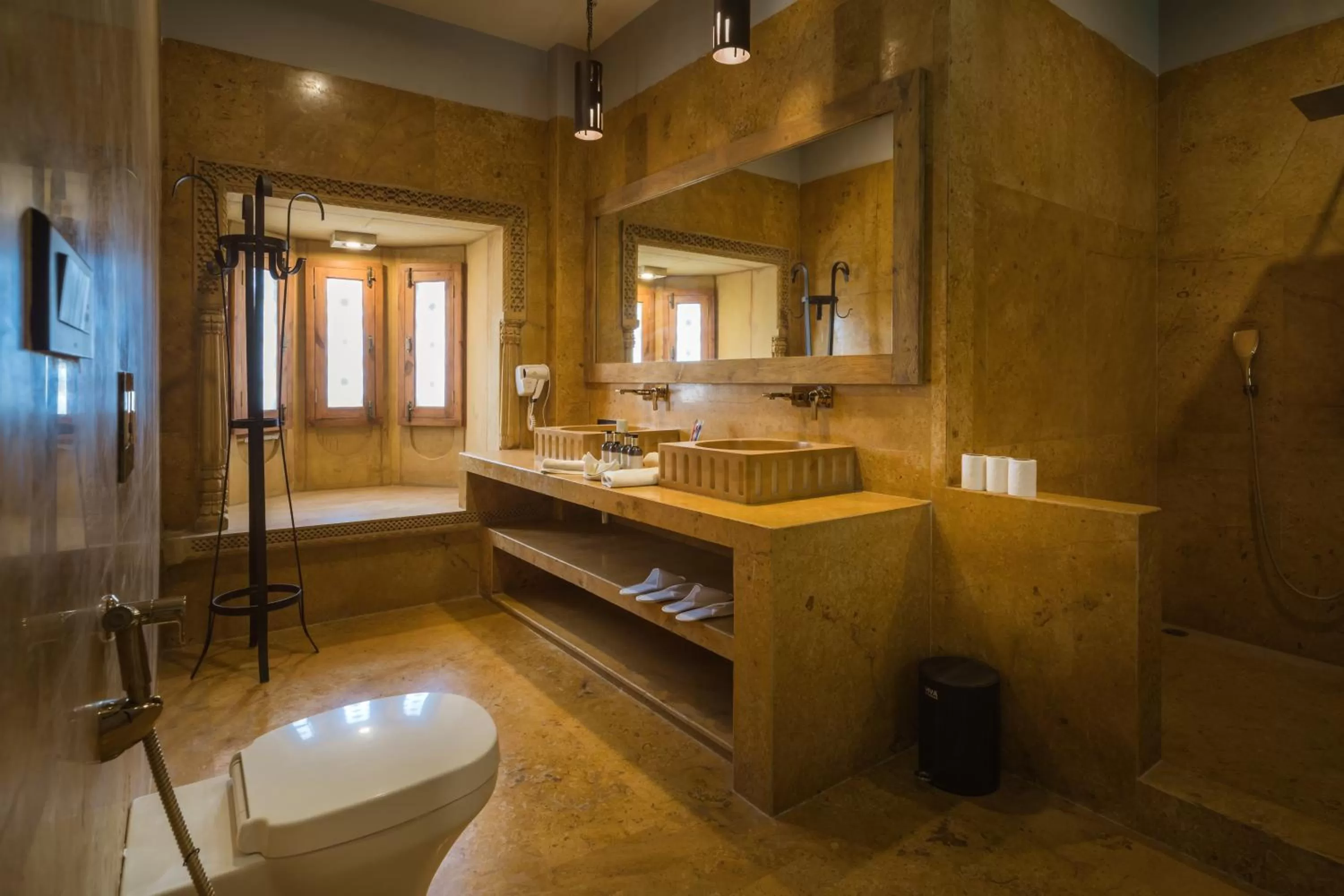 Bathroom in Hotel Grand Khalifa