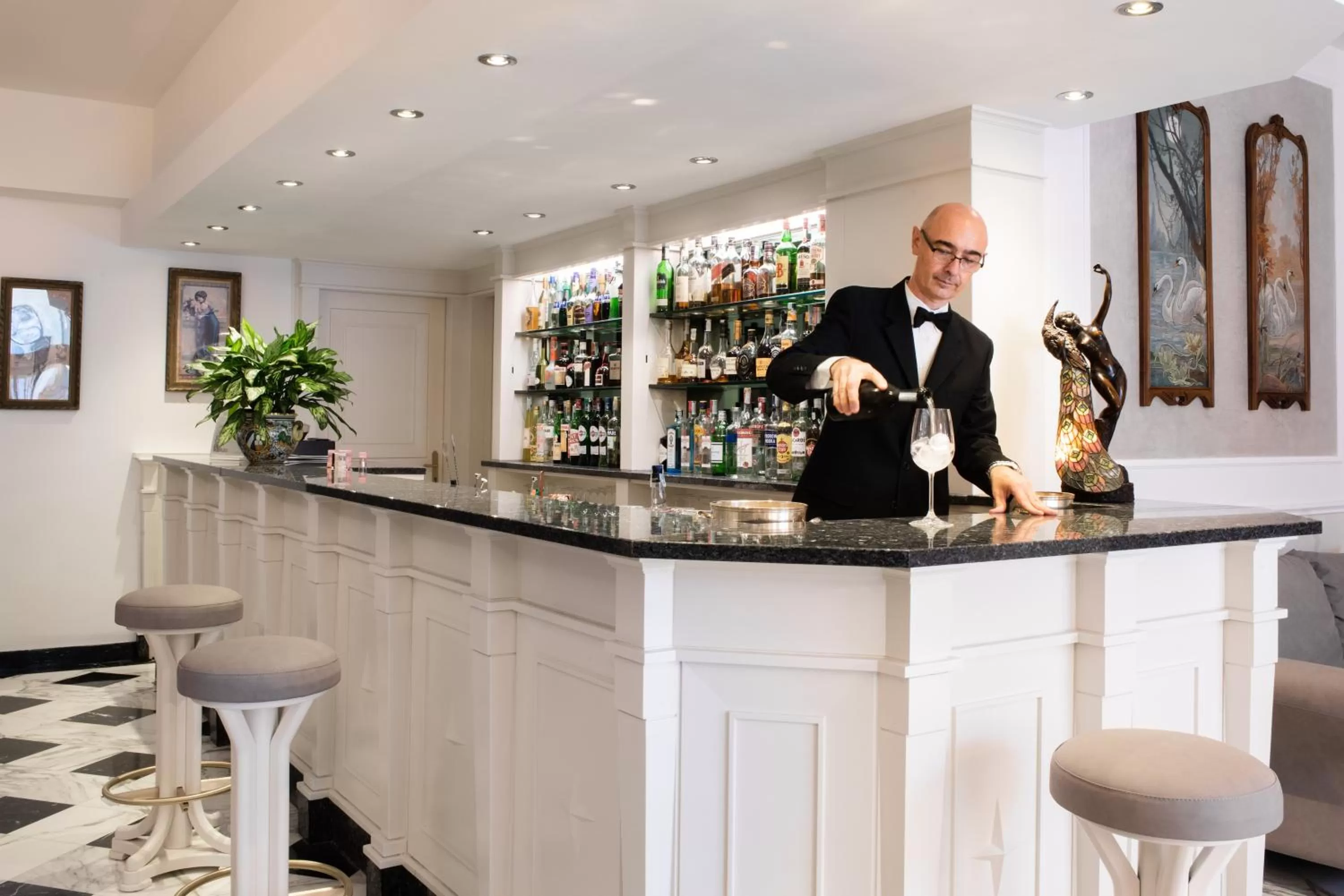 Lounge or bar in Hotel Berchielli