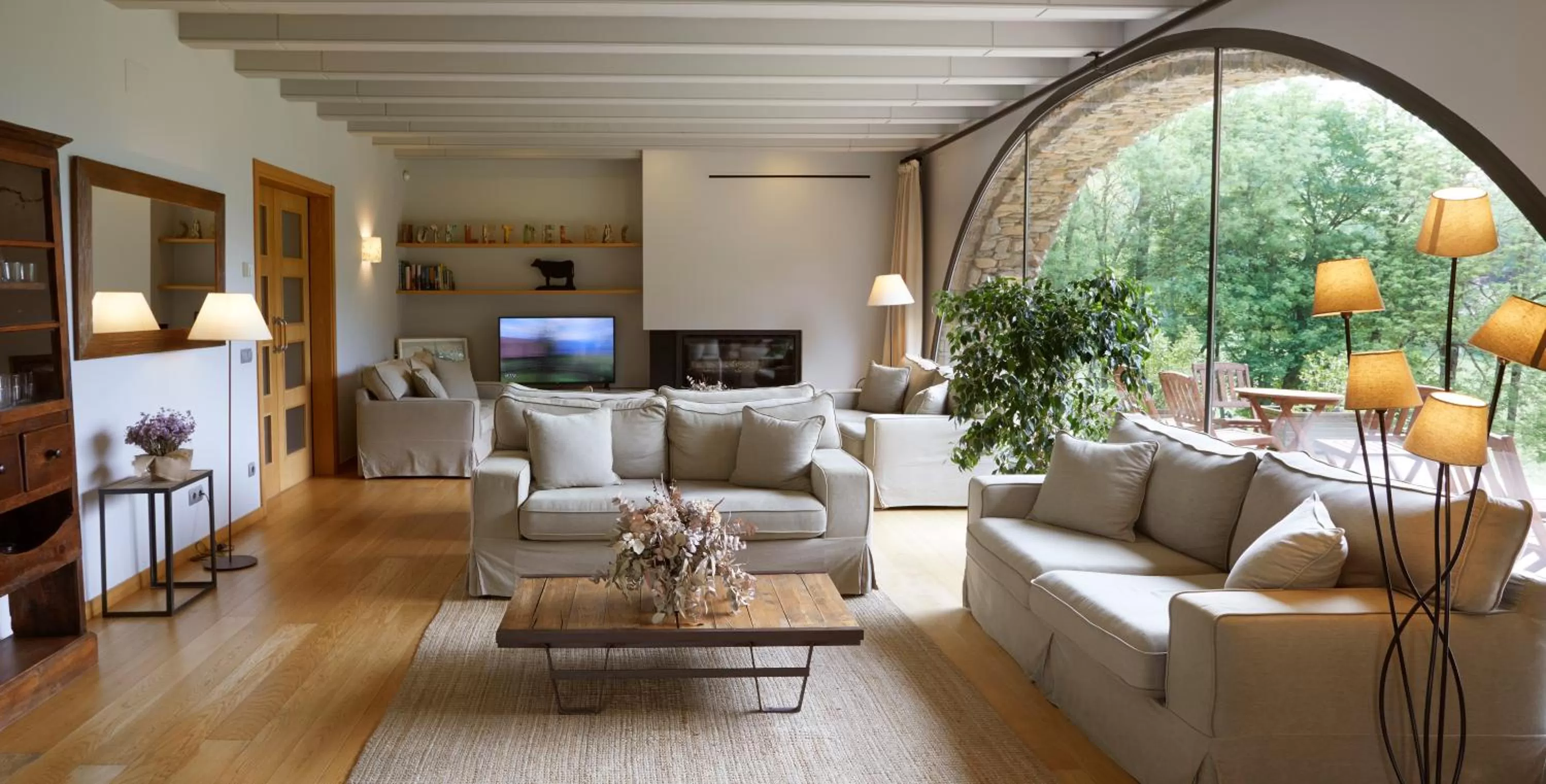 Seating area in Hotelet Del Bac