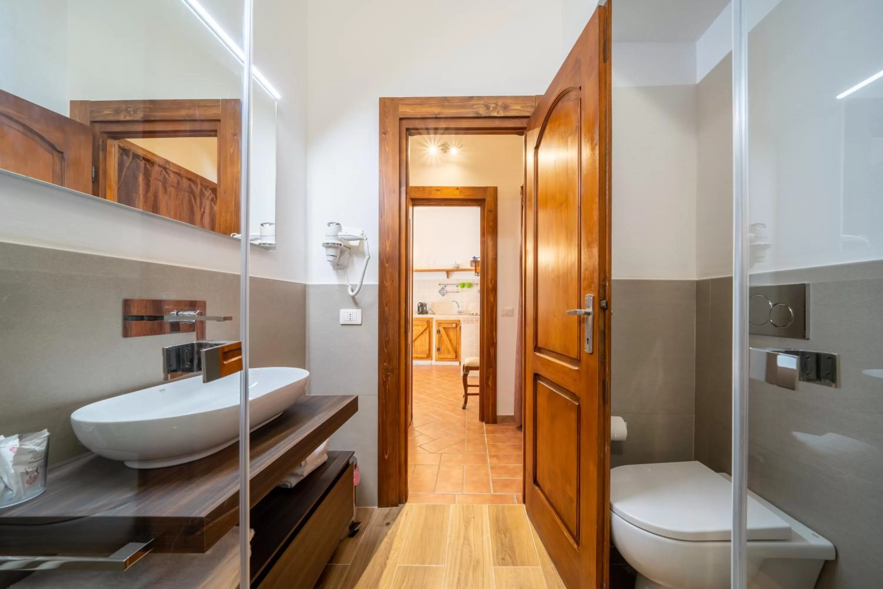 Toilet in Affittacamere Valentina