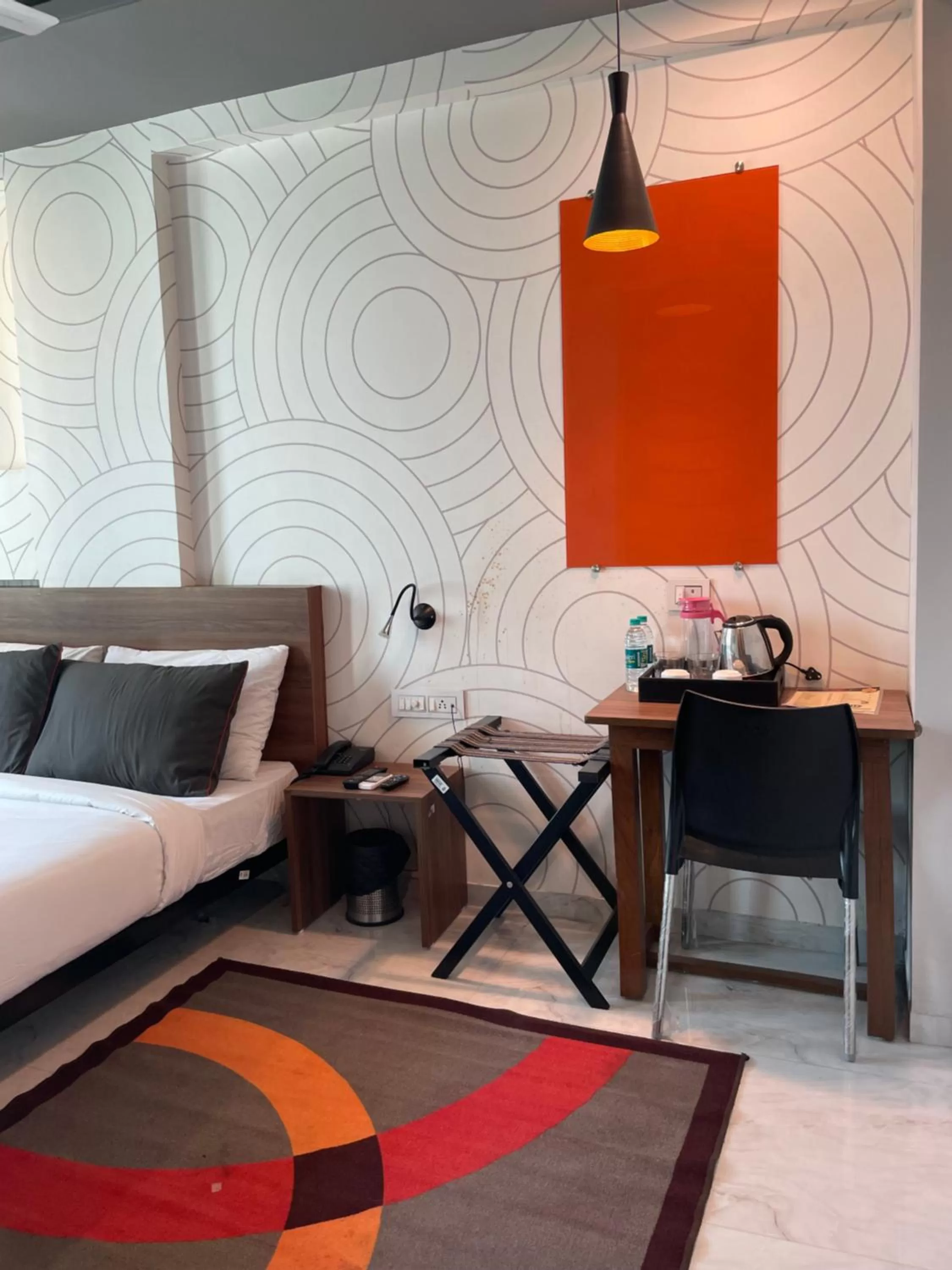 Living room in Manomay Homes