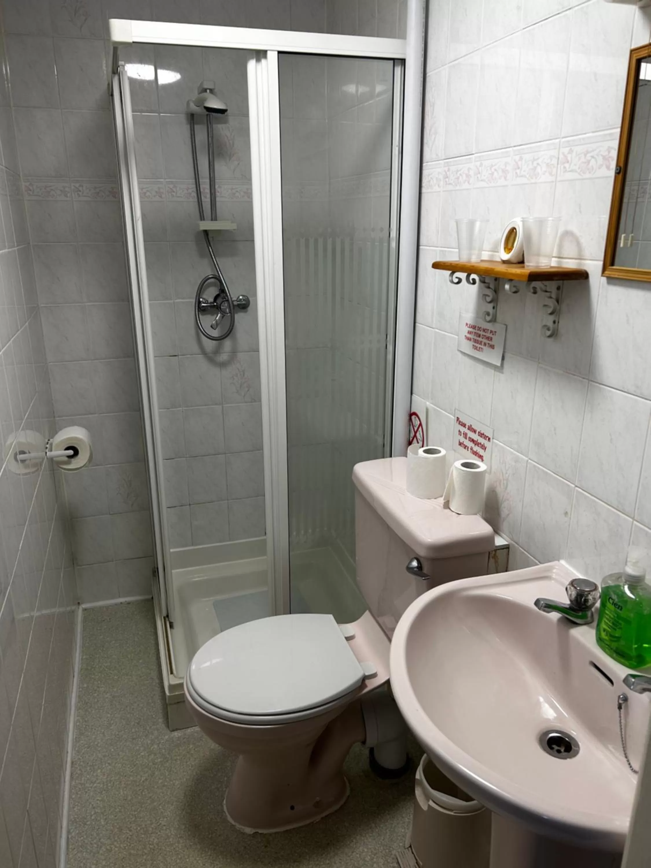 Bathroom in The Rhyl. Blackpool