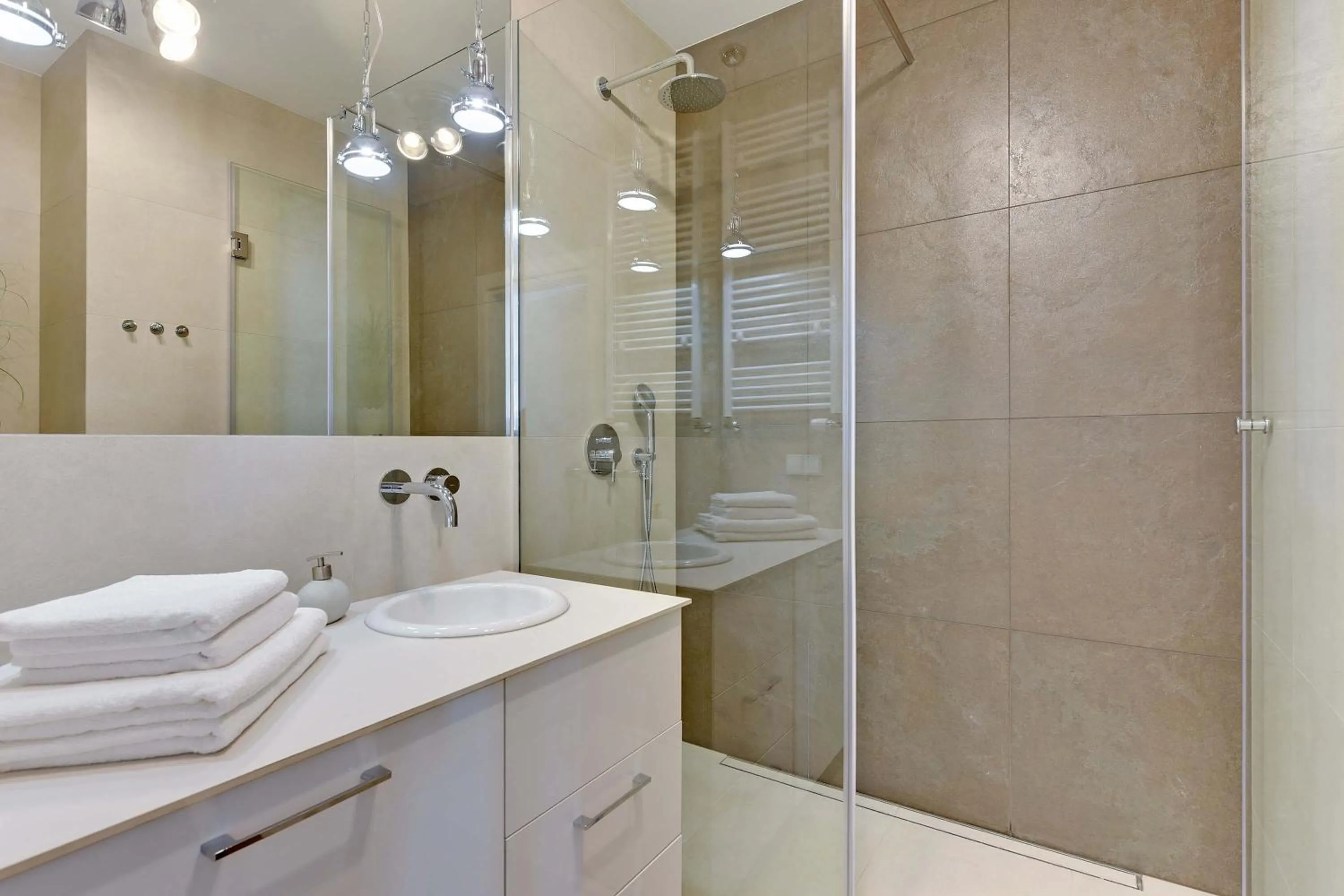 Bathroom in GRANO APARTMENTS Gdańsk Motława SPA & Wellness