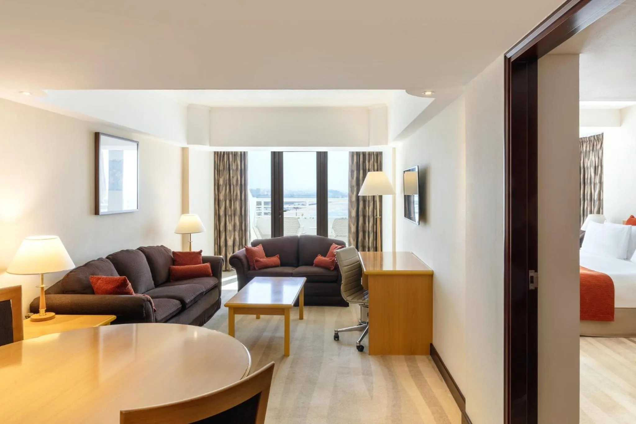 Bedroom, Bed in Crowne Plaza Muscat by IHG