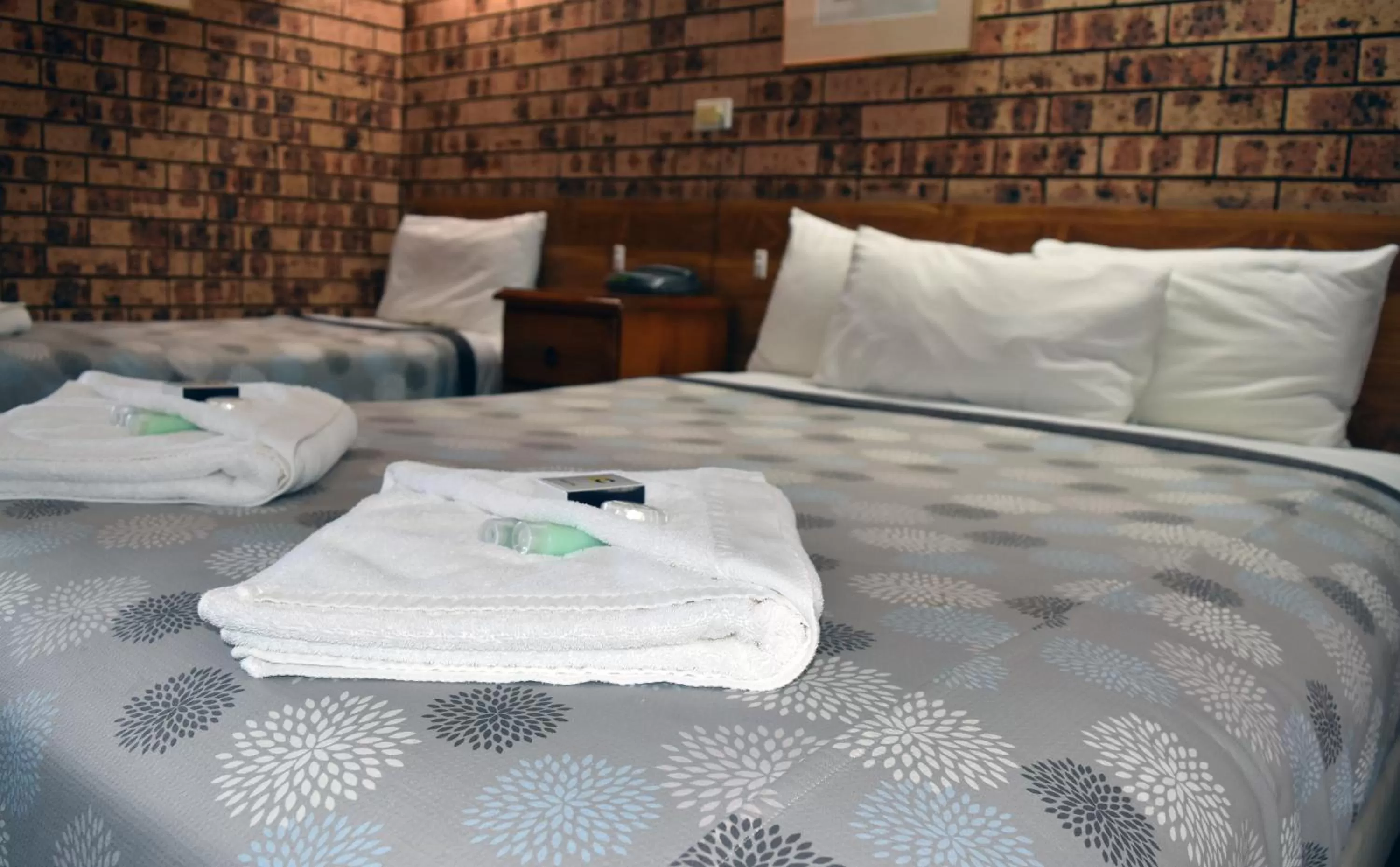 Bed in Ten Dollar Town Motel