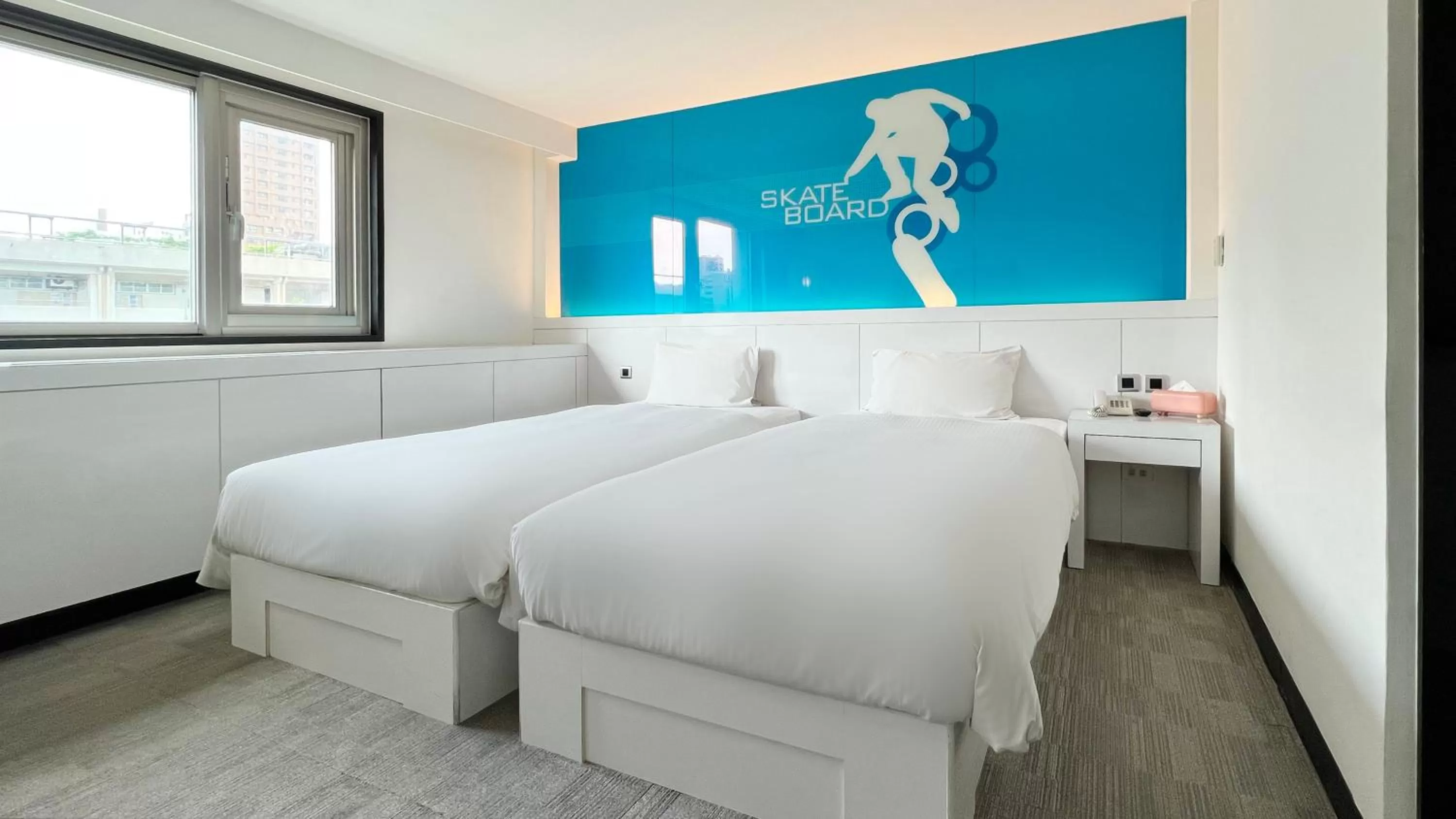 Bed in Guide Hotel Kaohsiung Liuhe