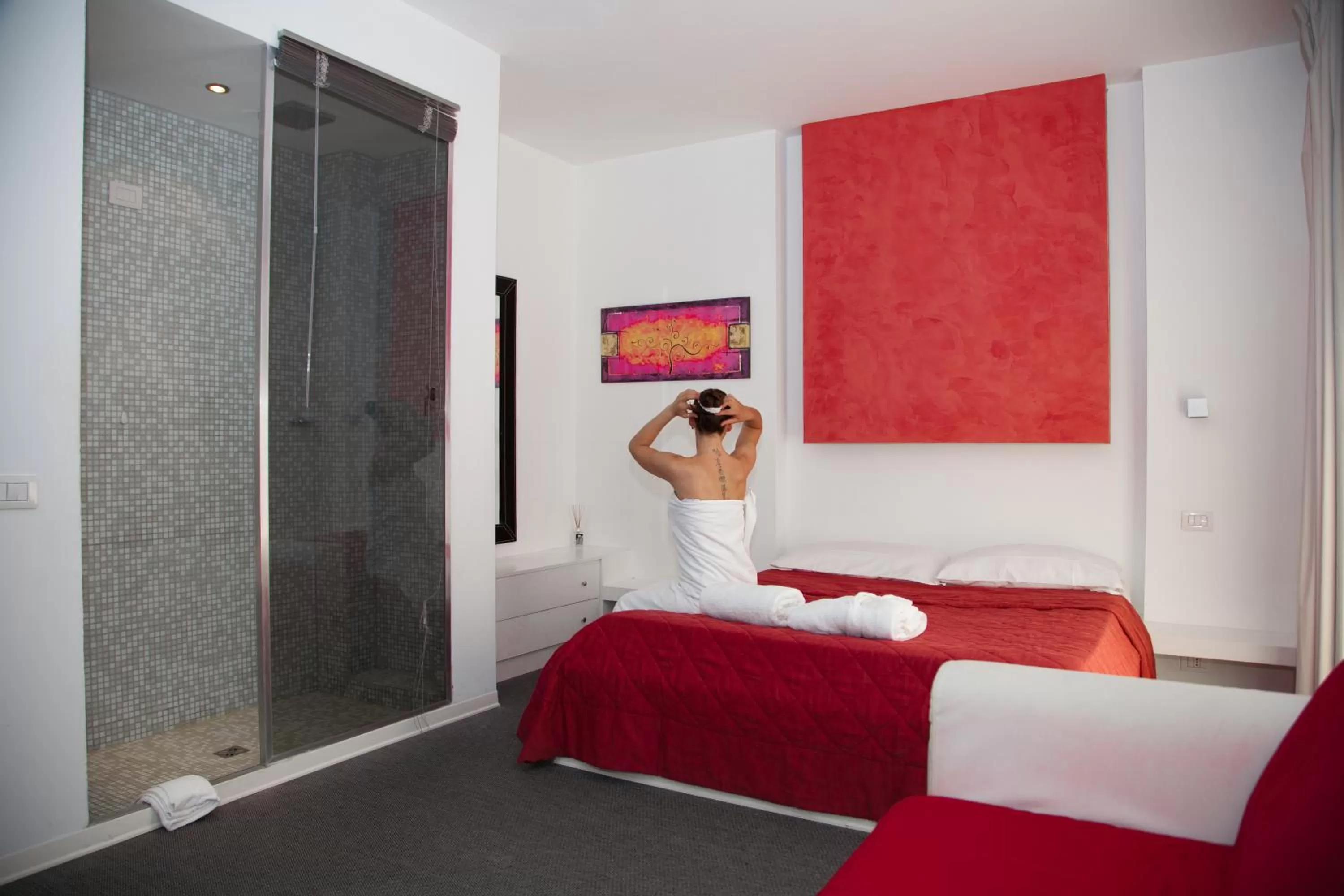 Bed in Relais San Pietro