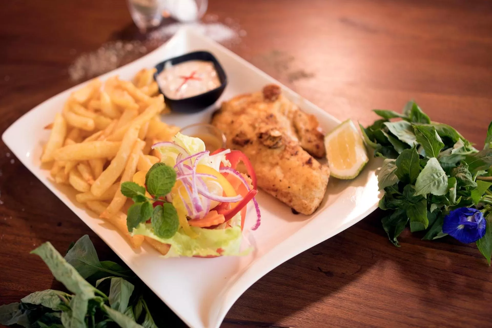 Food and drinks, Food in Entebbe Palm Hotel