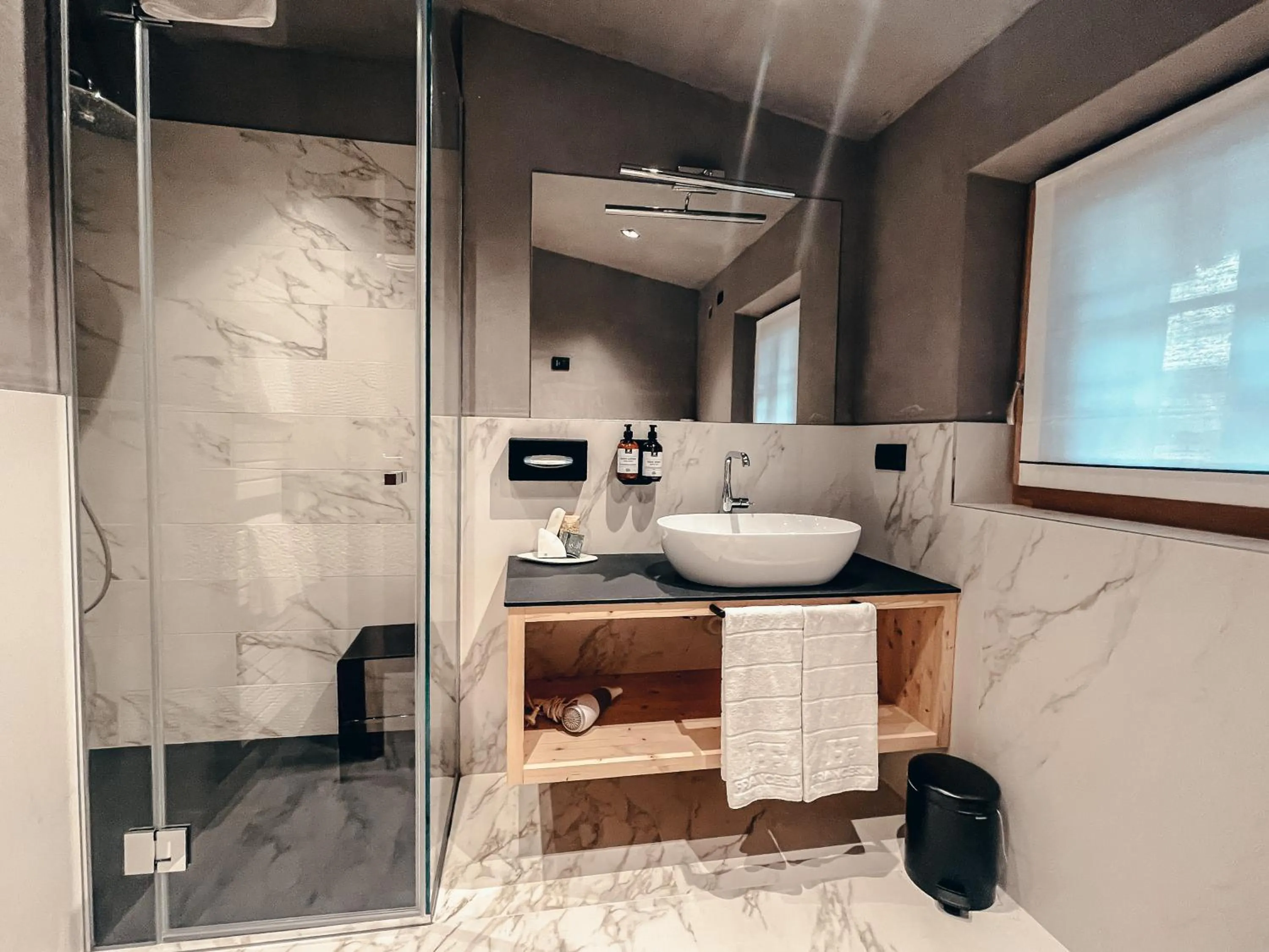 Bathroom in Francesin Active Hotel