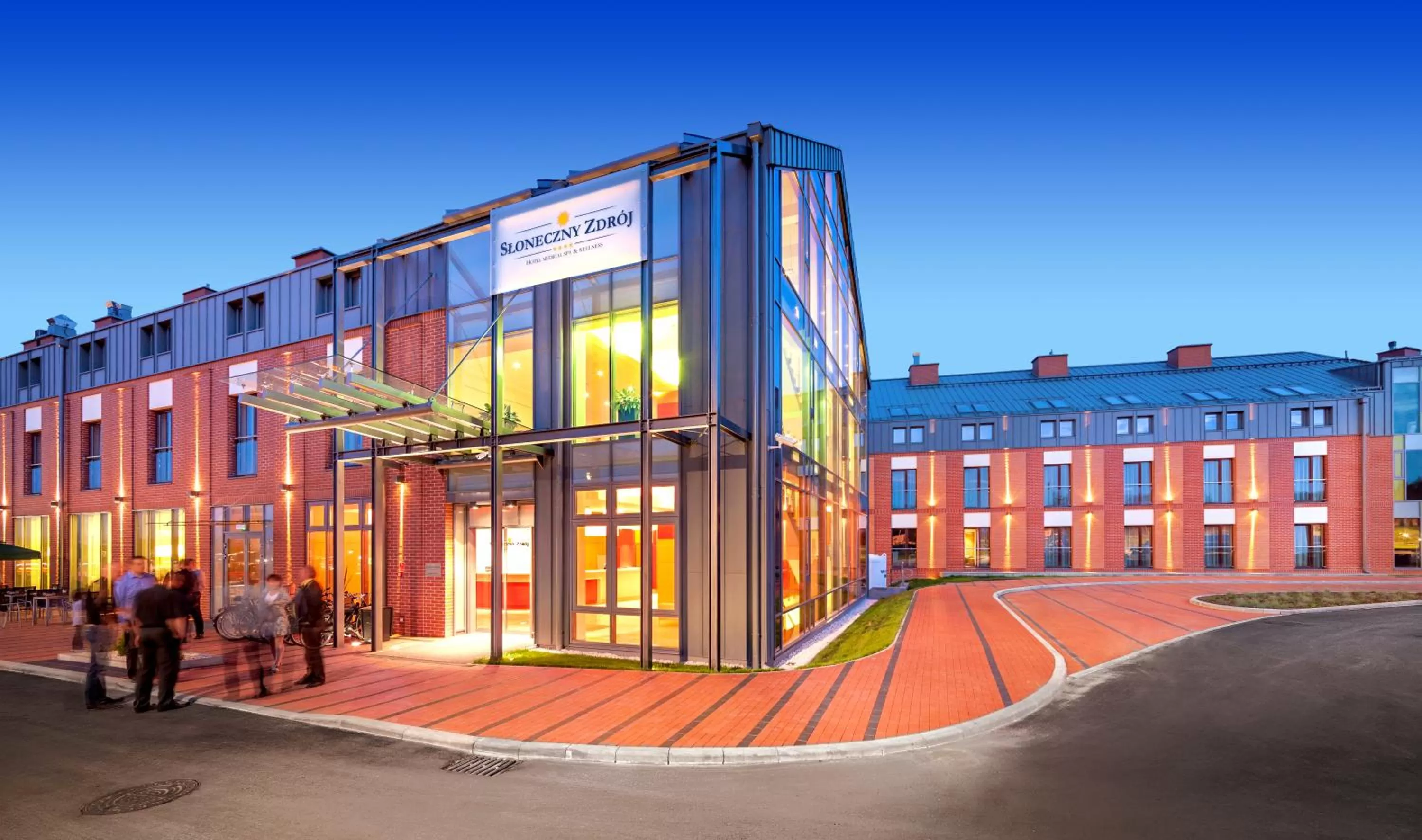 Facade/entrance in Słoneczny Zdrój Medical Spa & Wellness