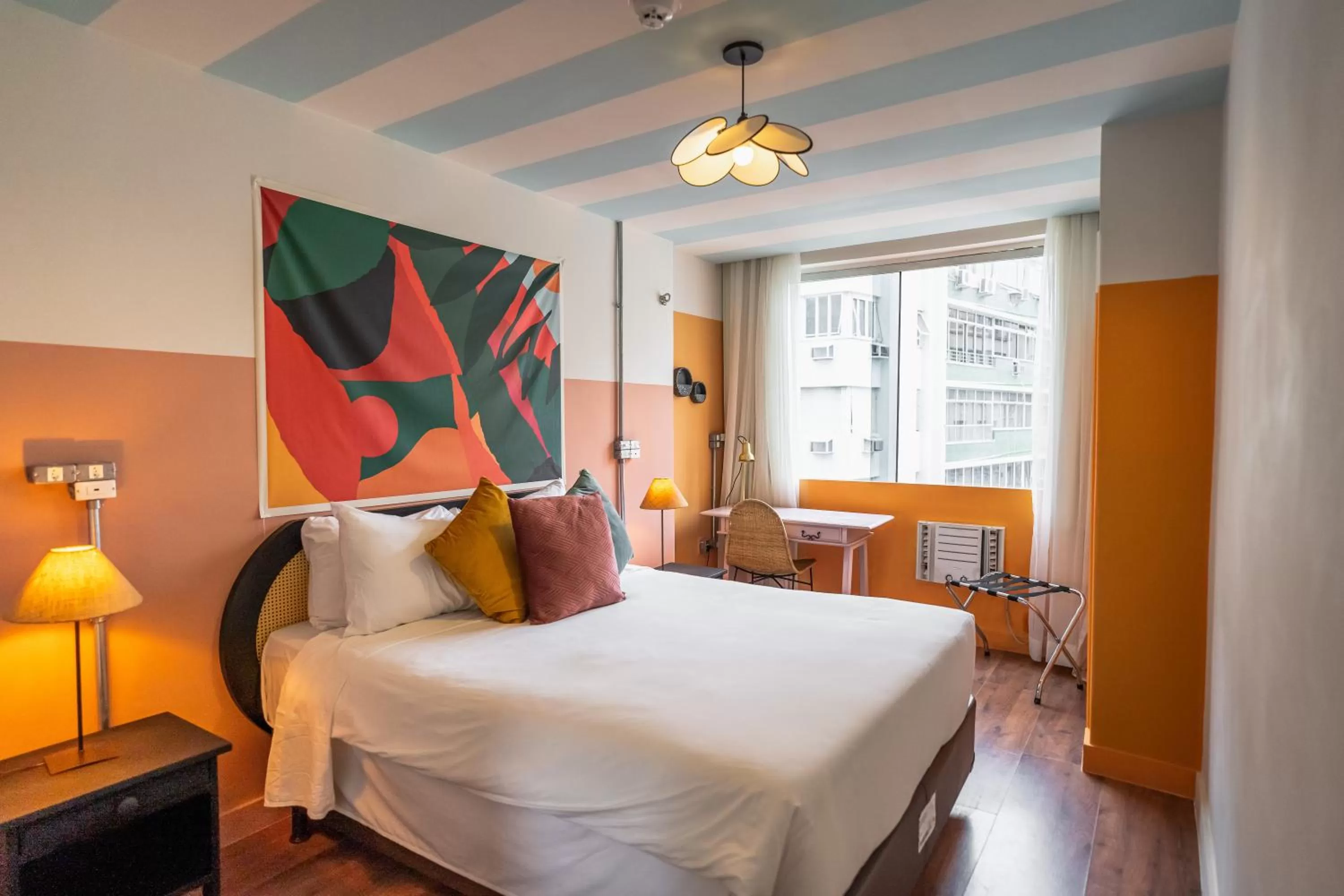 Bed in Selina Copacabana