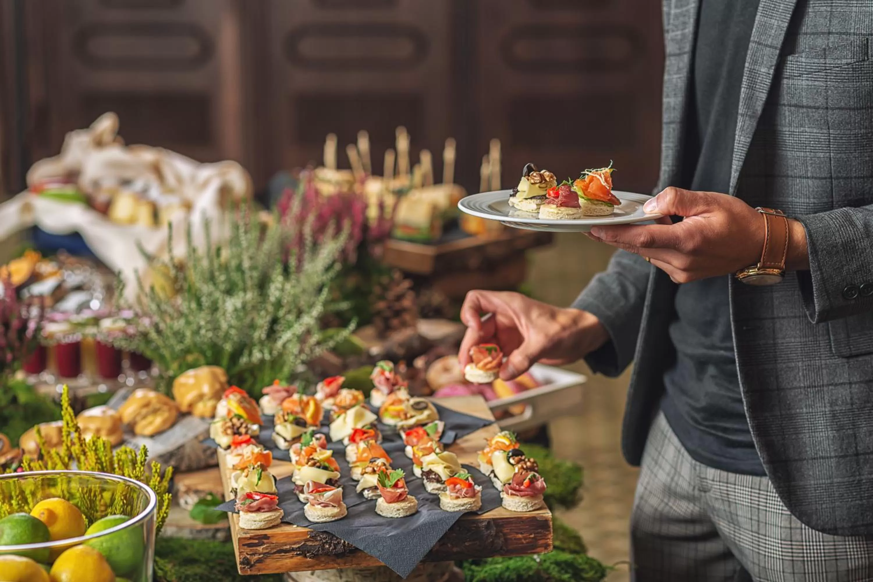 Food and drinks in Grand Hotel Praha