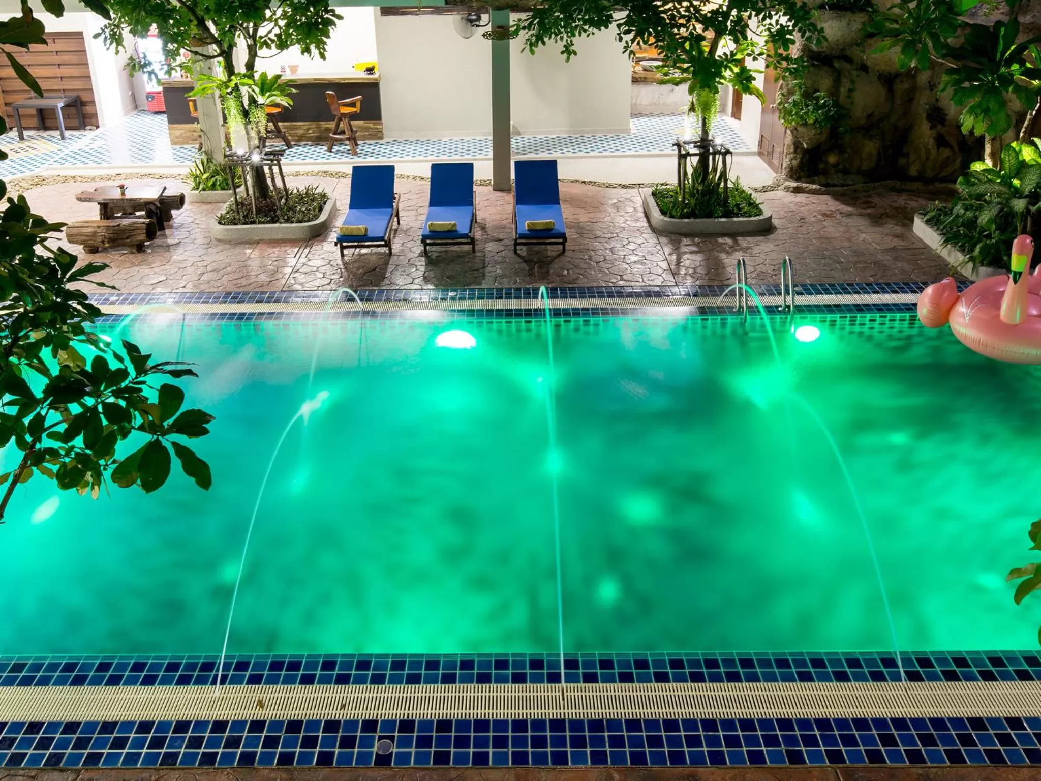 Swimming pool in The Agate Pattaya Boutique Resort