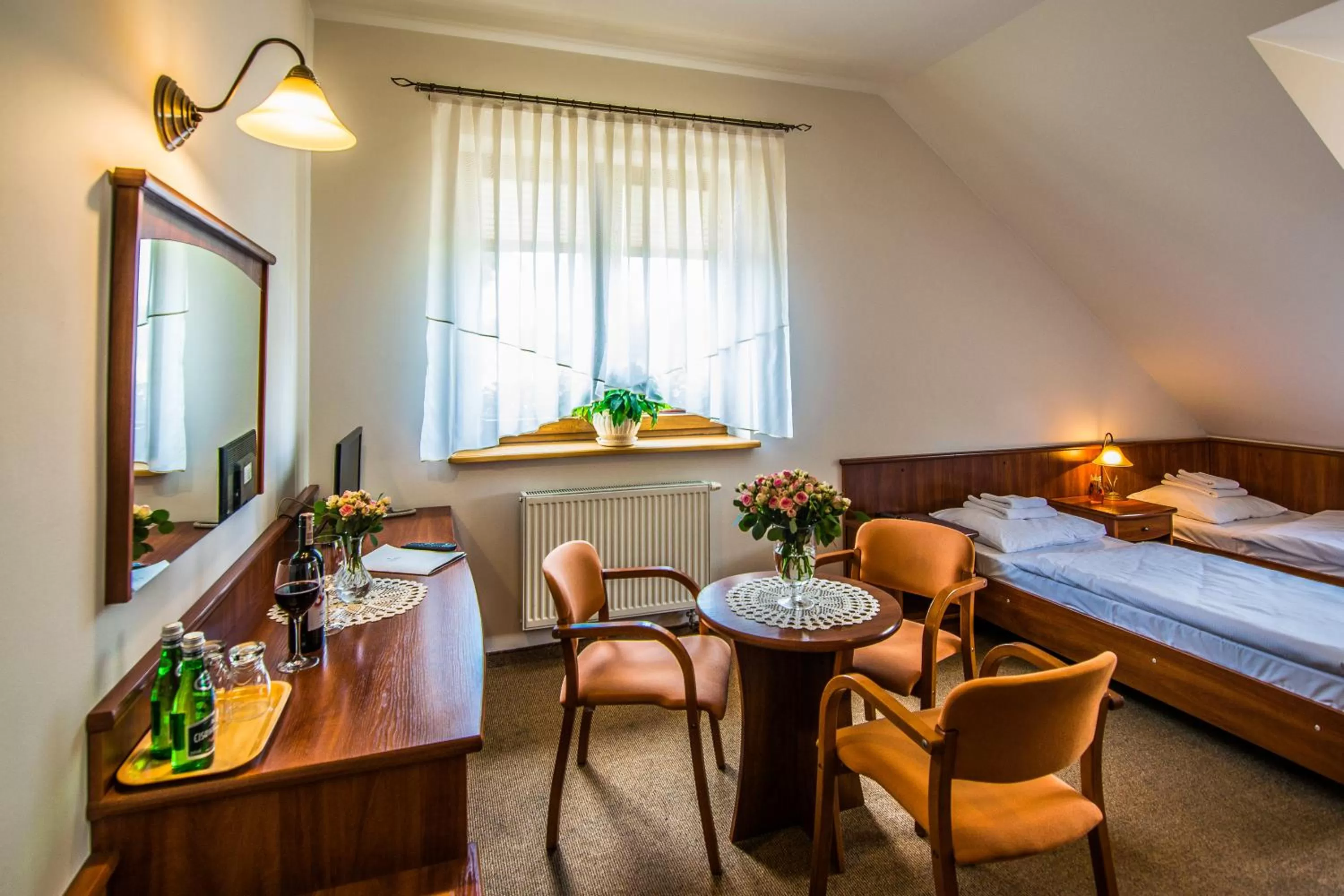 Bed in Gościniec Na Rozdrożu