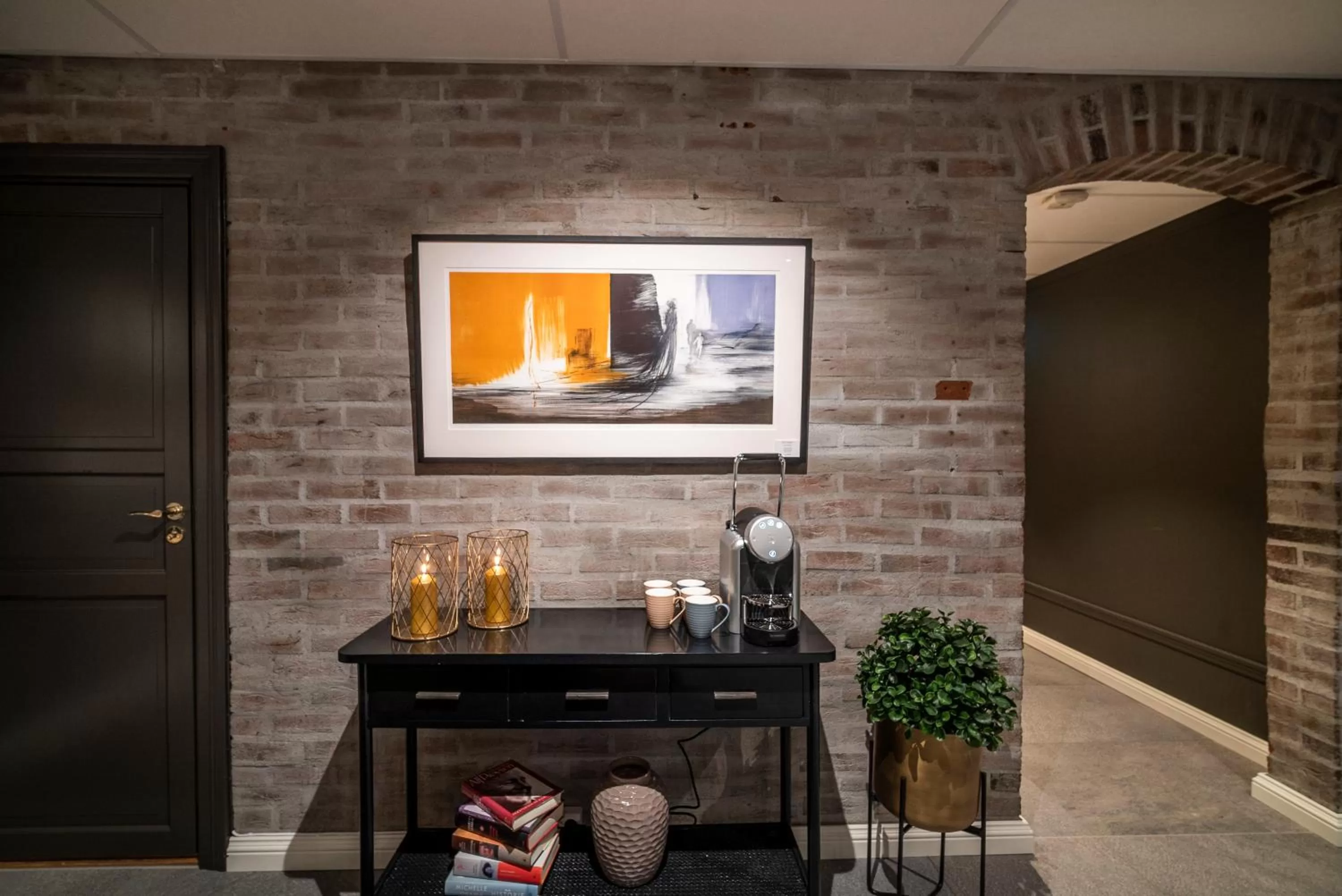 Coffee/tea facilities in Aksjemøllen - by Classic Norway Hotels