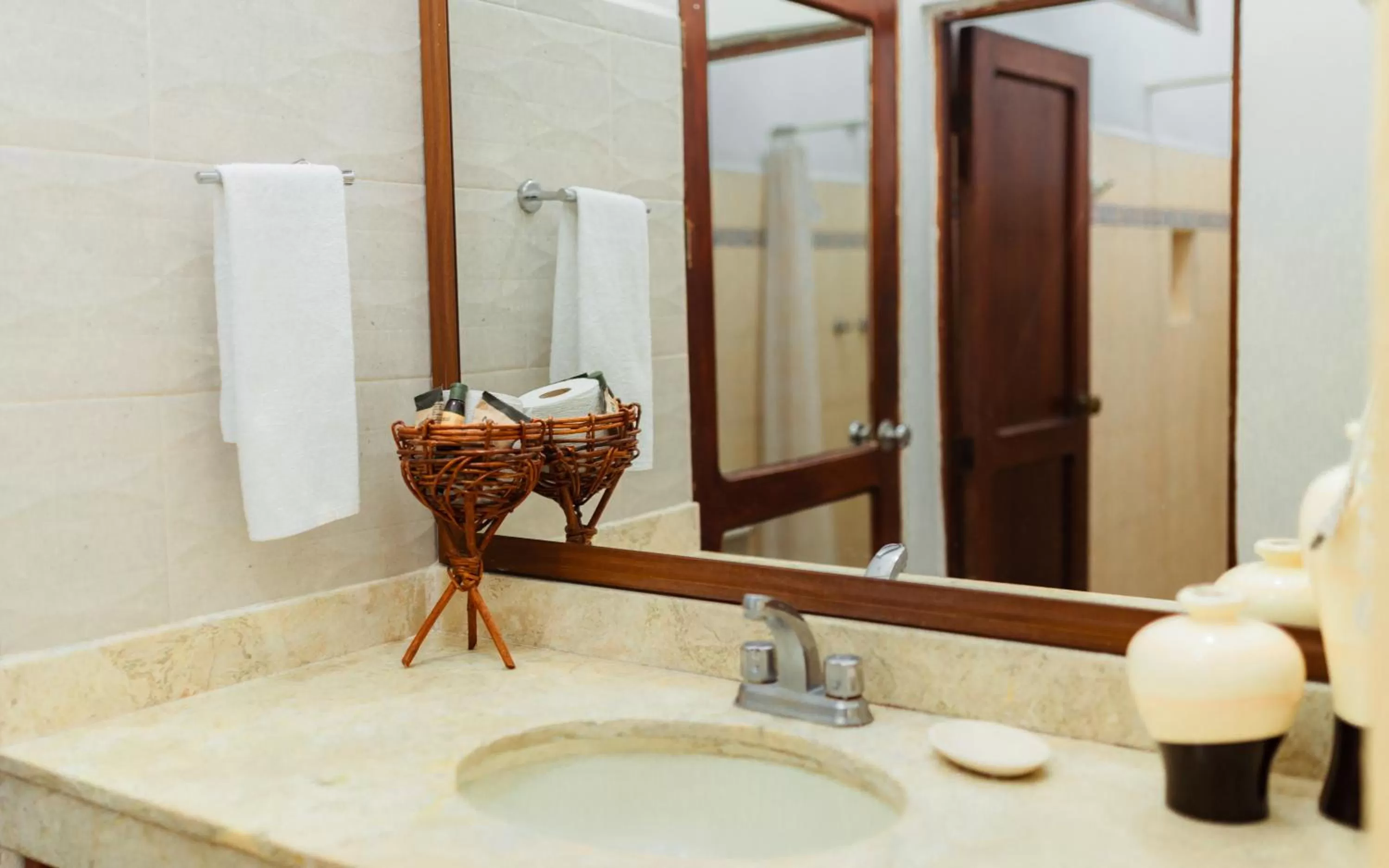Bathroom in Arena Suites