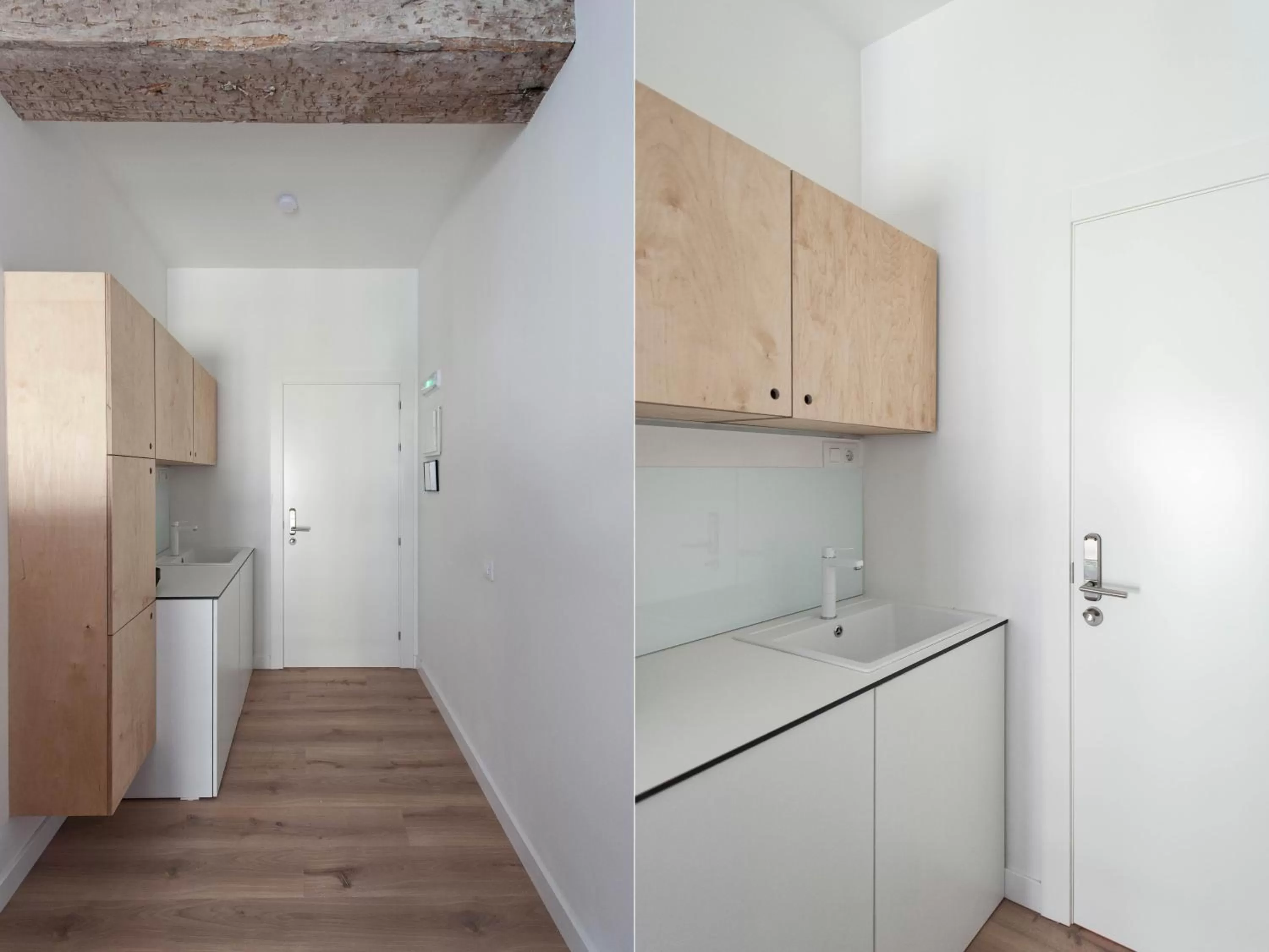 Kitchen or kitchenette in Urban Suite Santander