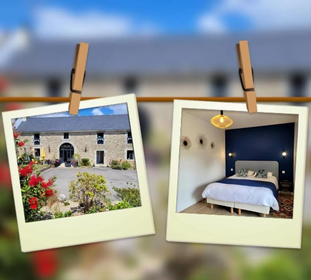 Deluxe Double Room with Shower in La Maison Keribin