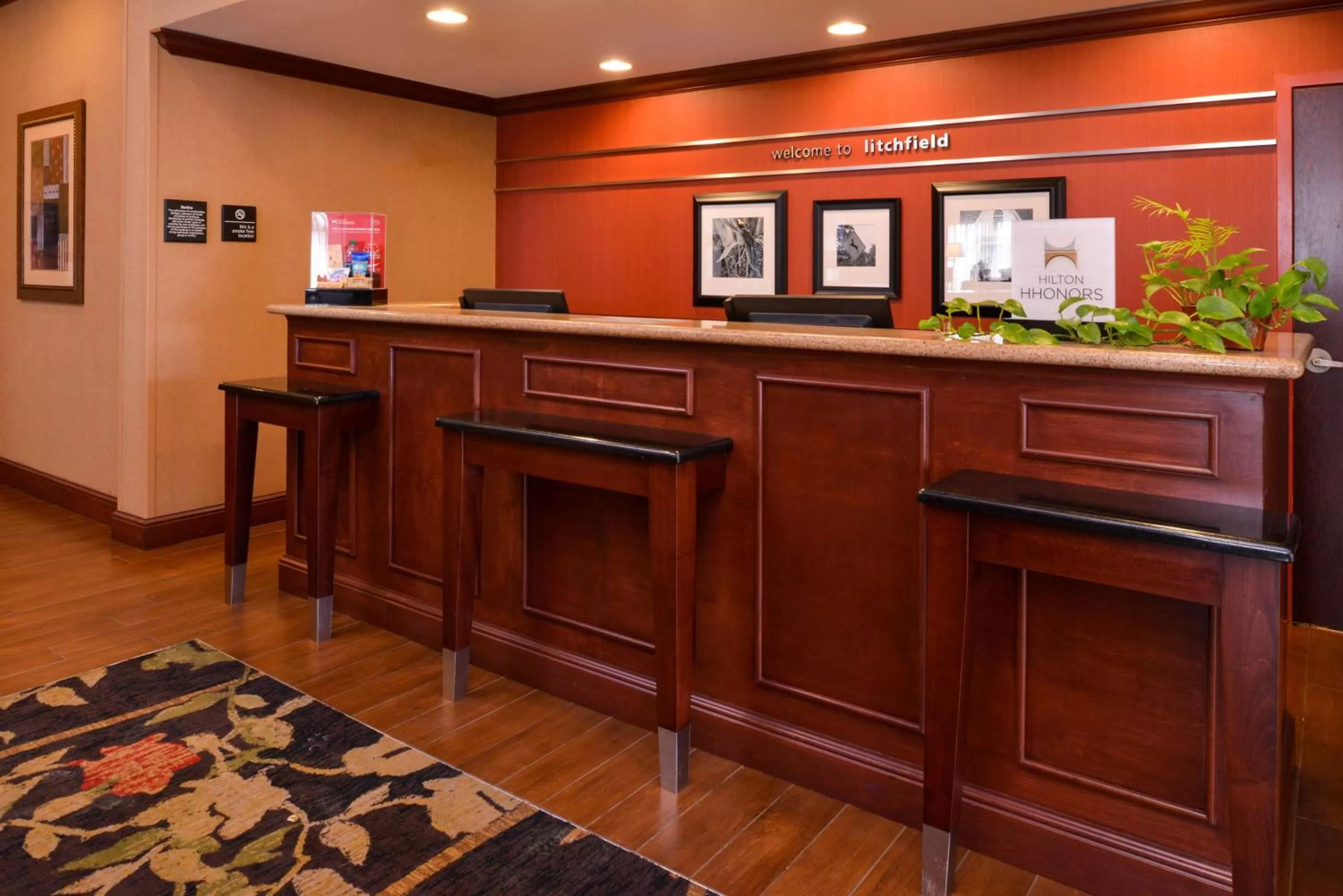 Lobby or reception in Hampton Inn by Hilton Litchfield