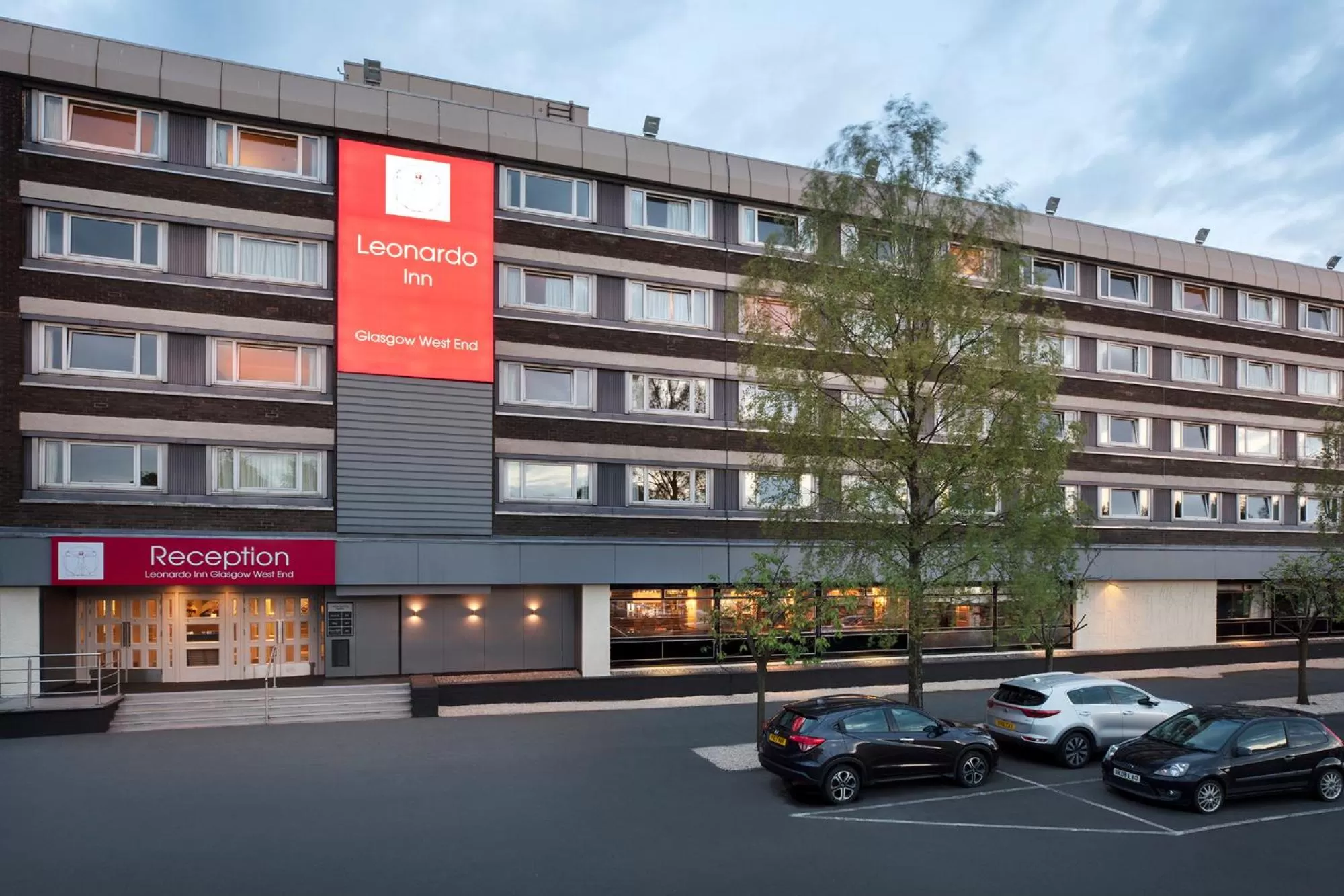 Property building in Leonardo Inn Glasgow West End