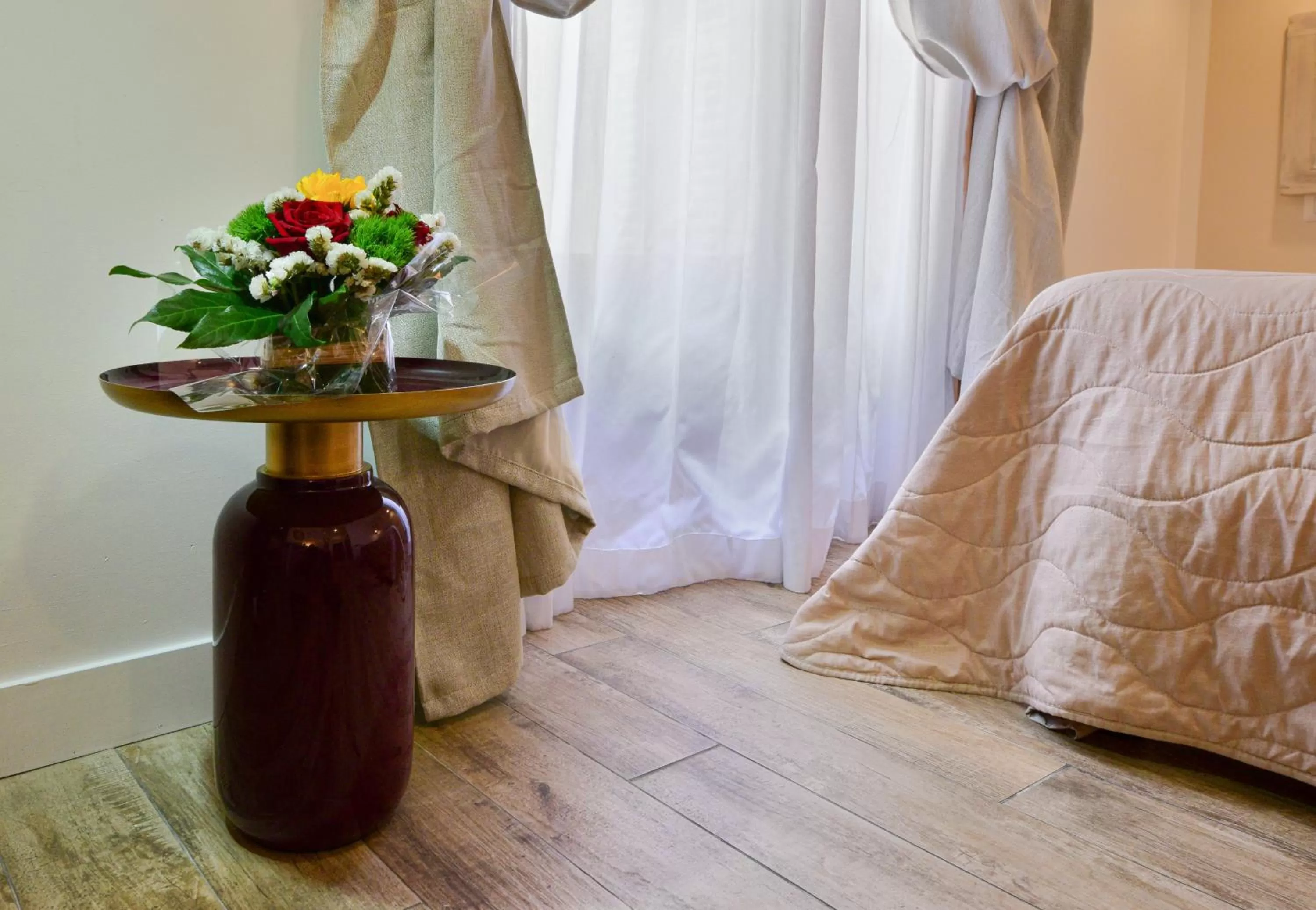 Decorative detail, Bed in Spagna Ave