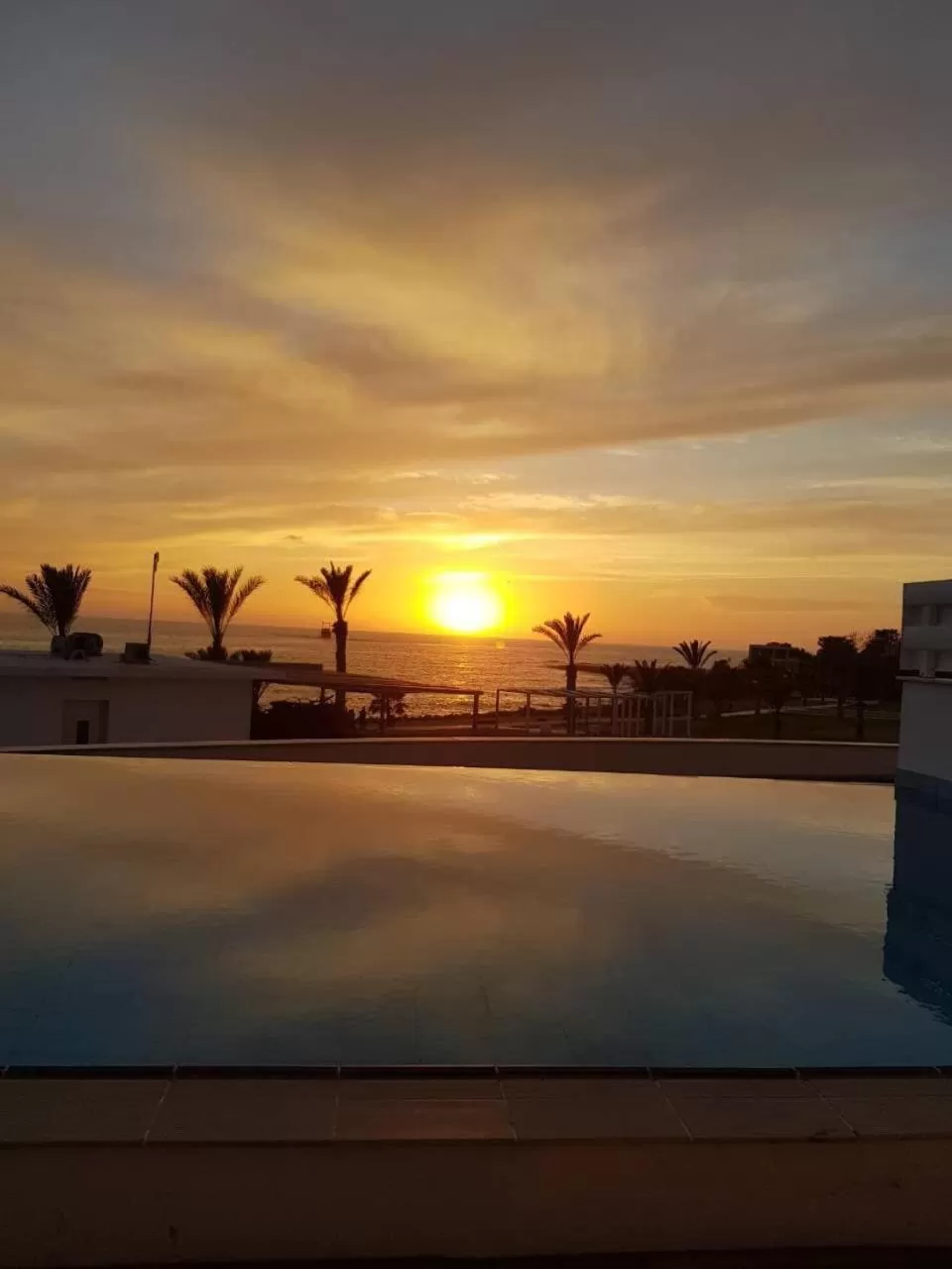 Pool view in King Evelthon Beach Hotel & Resort