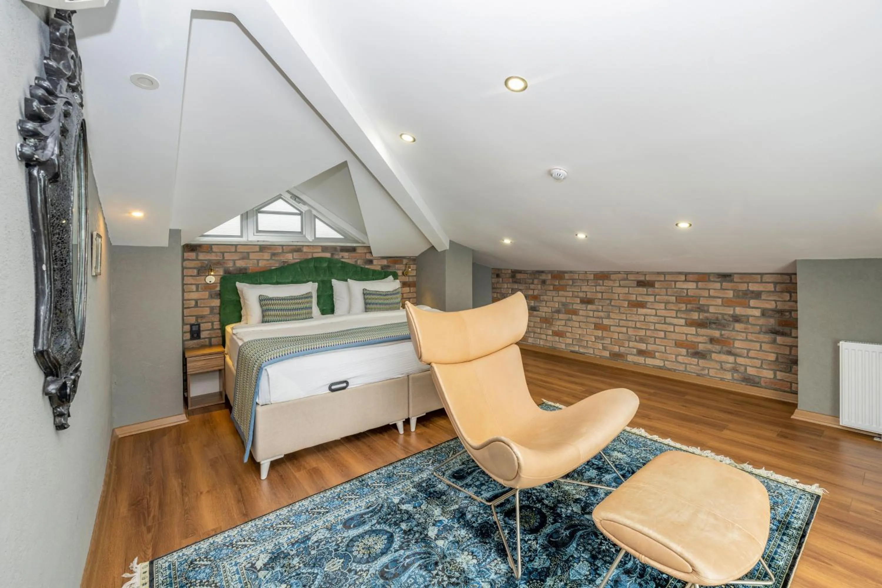 Bed in The Marions Suite istanbul Special Category Taksim