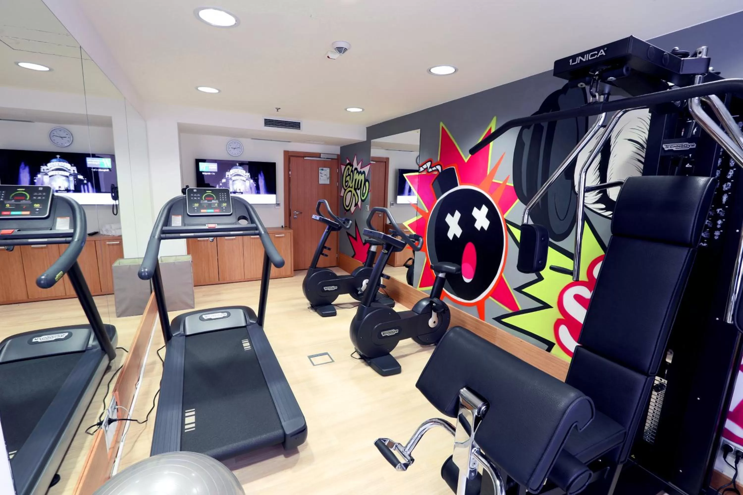 Fitness centre/facilities, Fitness Center/Facilities in Holiday Inn Express Belgrade - City, an IHG Hotel