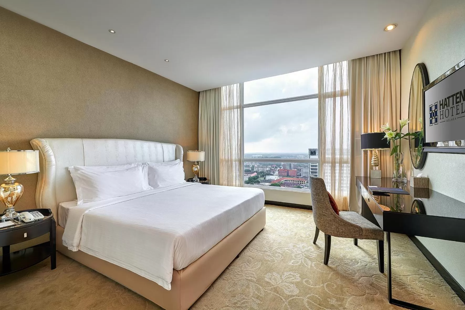 Bed in Hatten Hotel Melaka