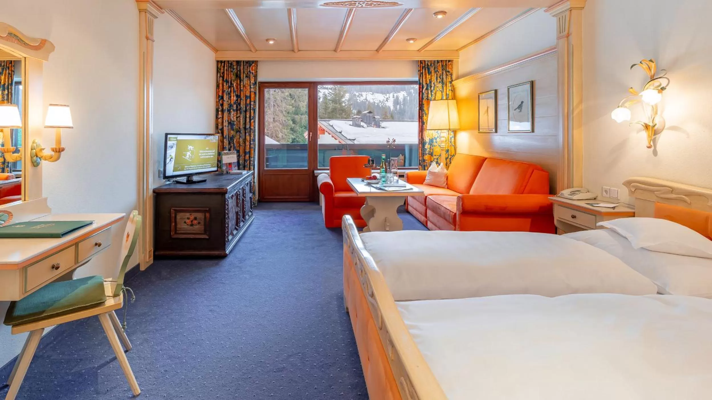 Junior Suite with Balcony in Hotel Kristberg in Lech - New hotel with Spa - opening Dezember 4th, 2025