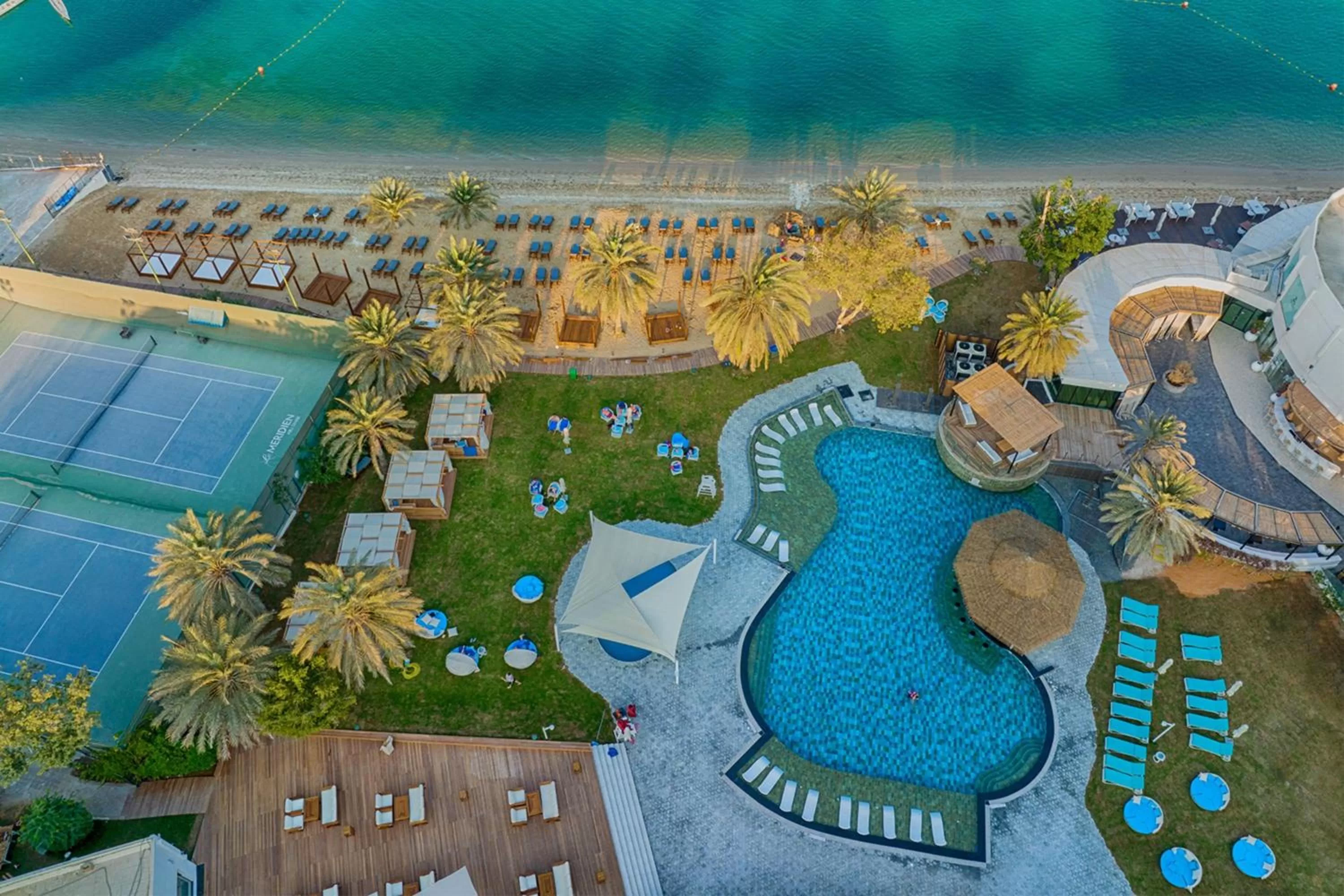 Beach in Le Meridien Abu Dhabi Resort