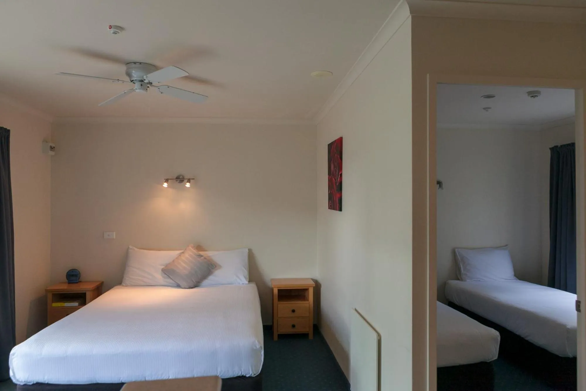 Bed in Stadium Motel